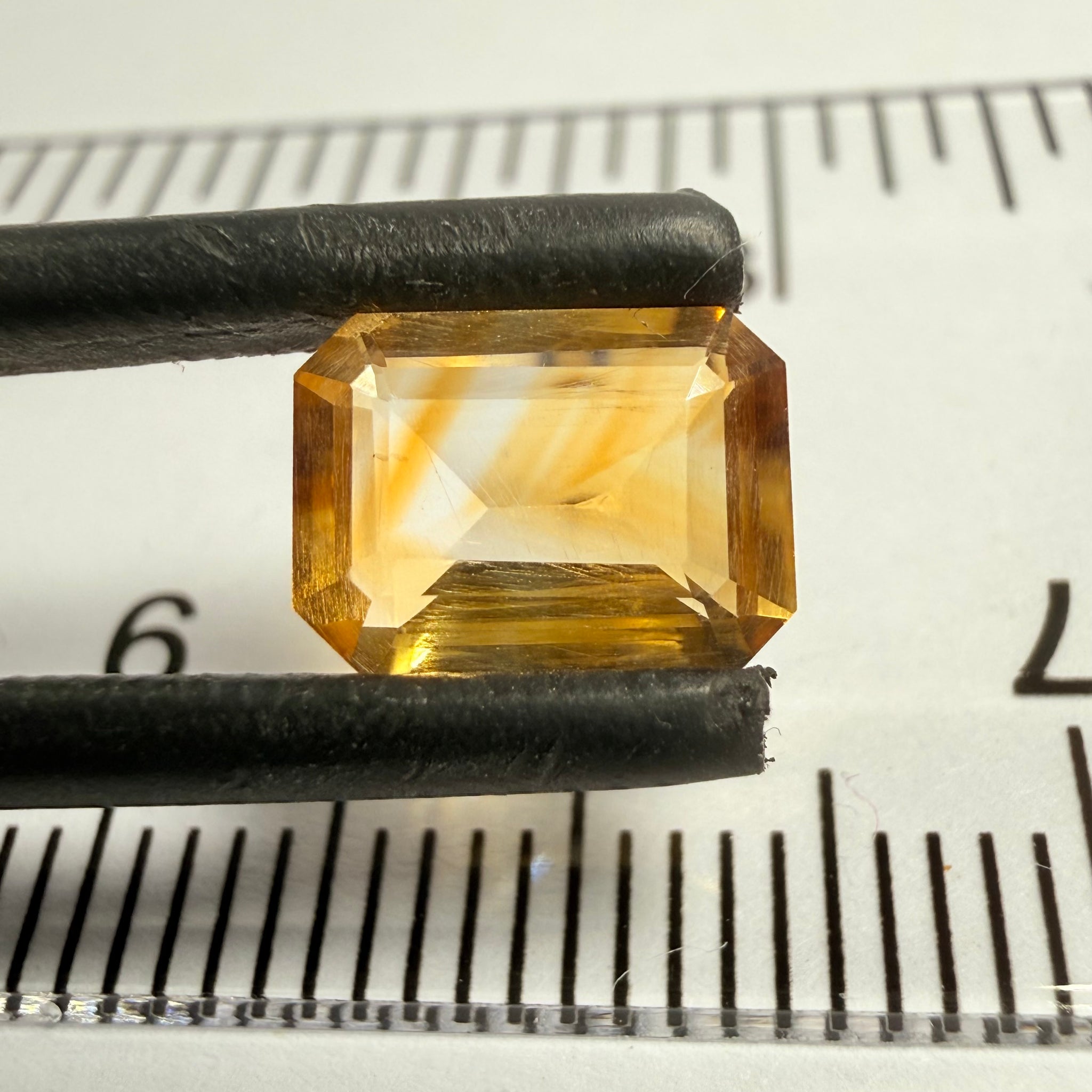 Citrine, 1.53ct, Zambia, Untreated Unheated, native cut