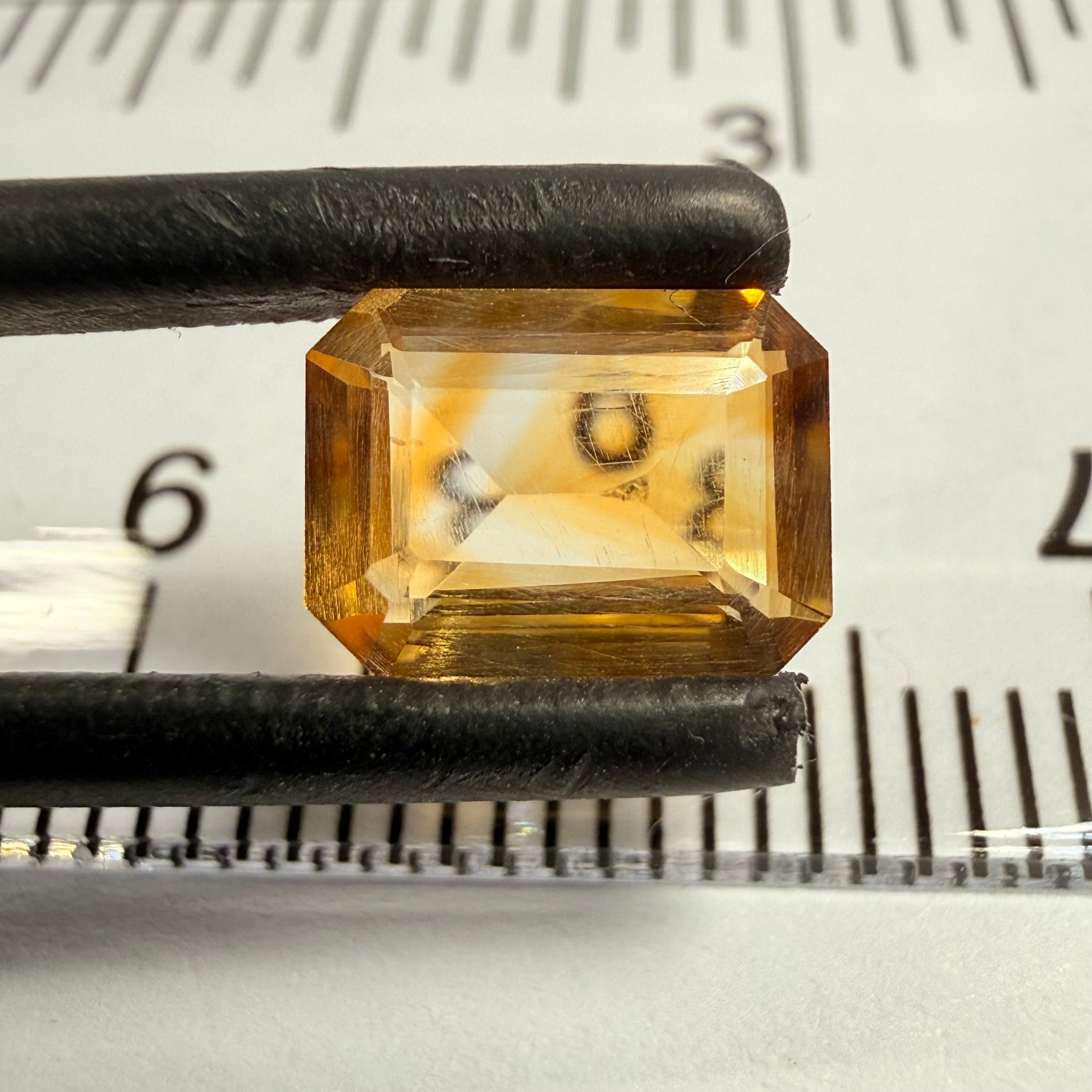 Citrine, 1.53ct, Zambia, Untreated Unheated, native cut