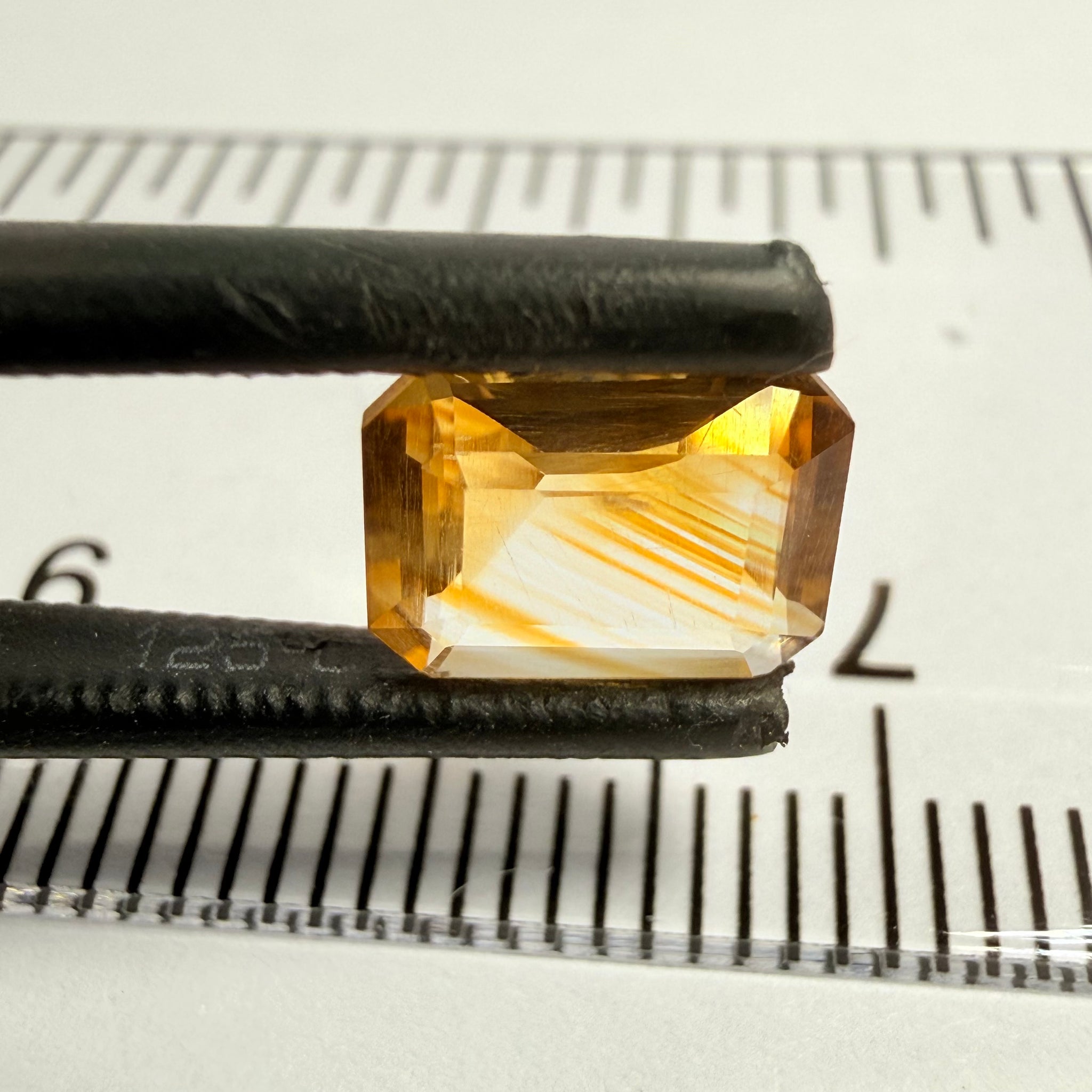 Citrine, 1.53ct, Zambia, Untreated Unheated, native cut