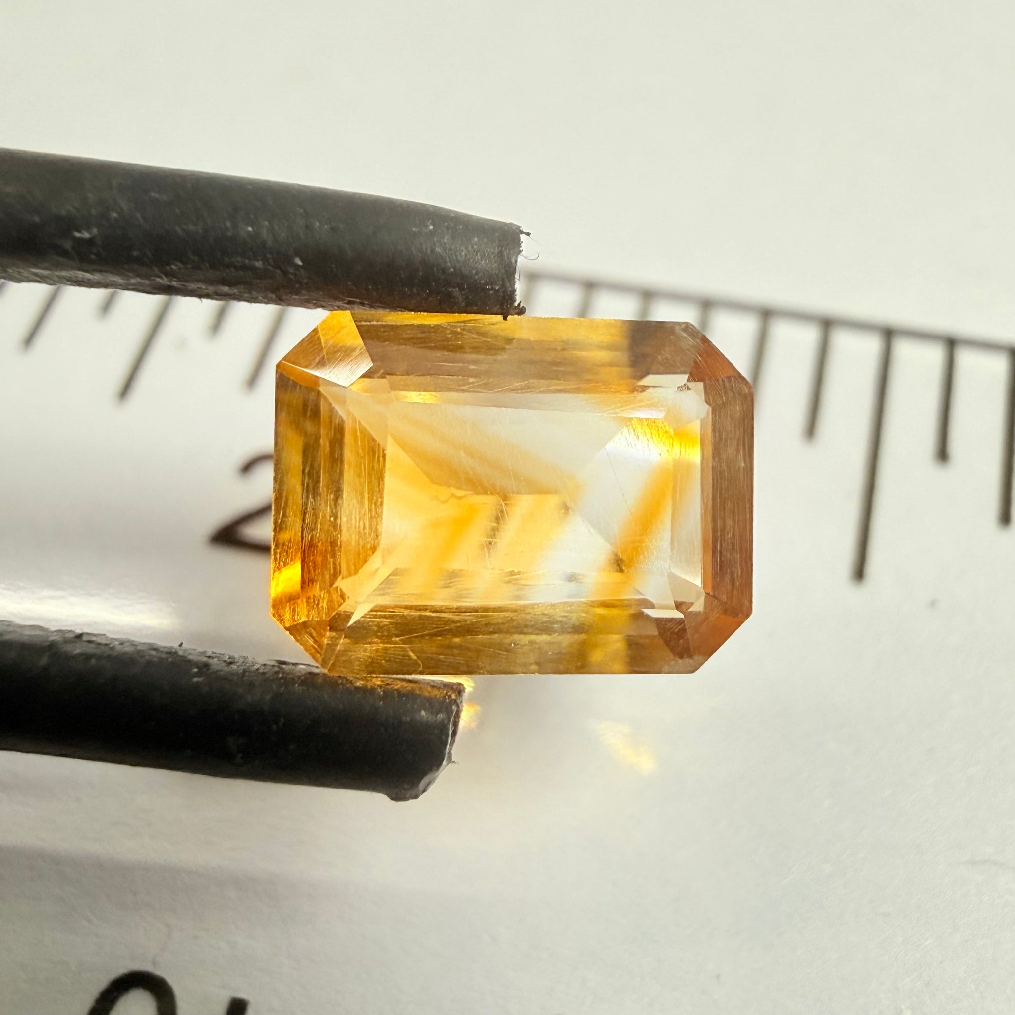 Citrine, 1.53ct, Zambia, Untreated Unheated, native cut