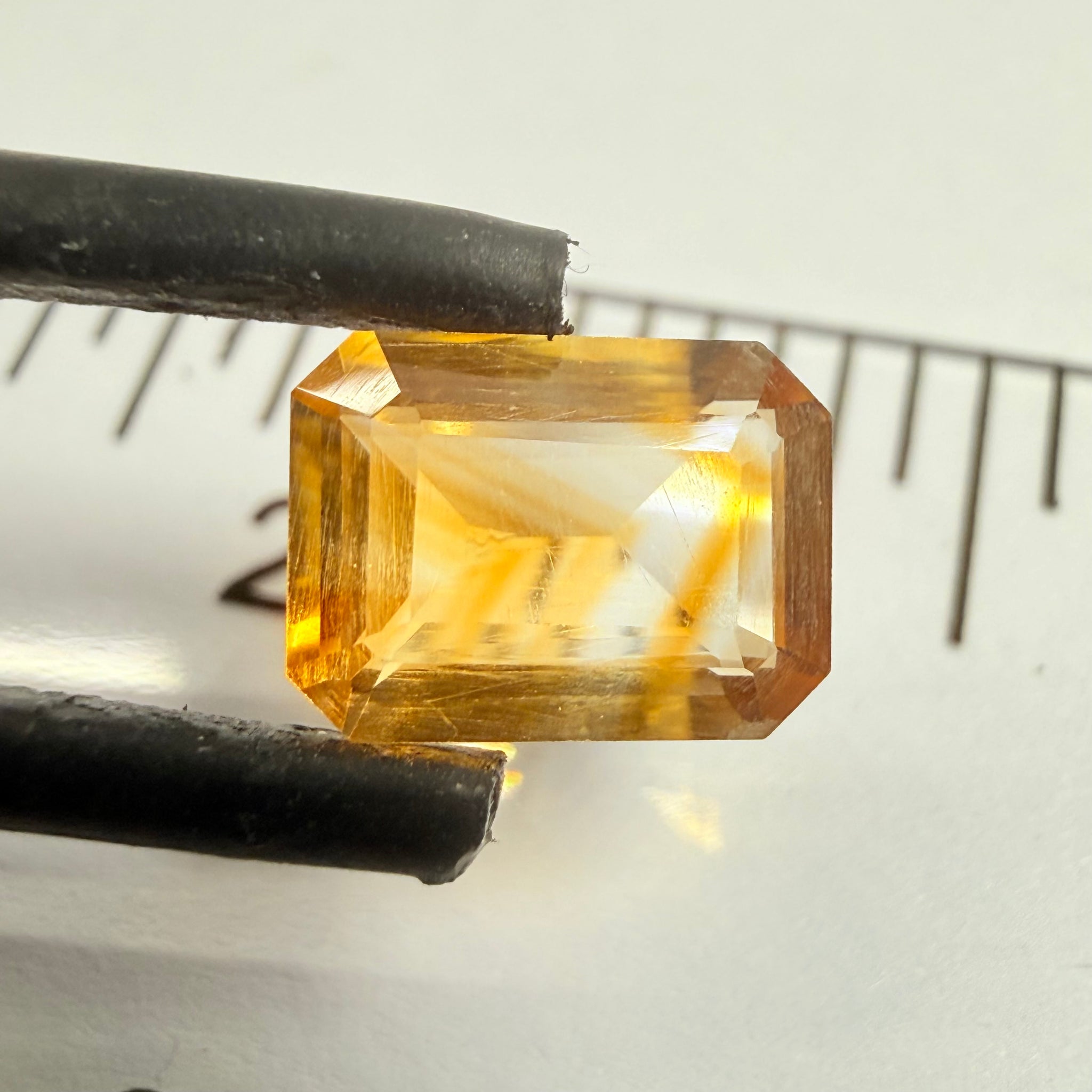 Citrine, 1.53ct, Zambia, Untreated Unheated, native cut