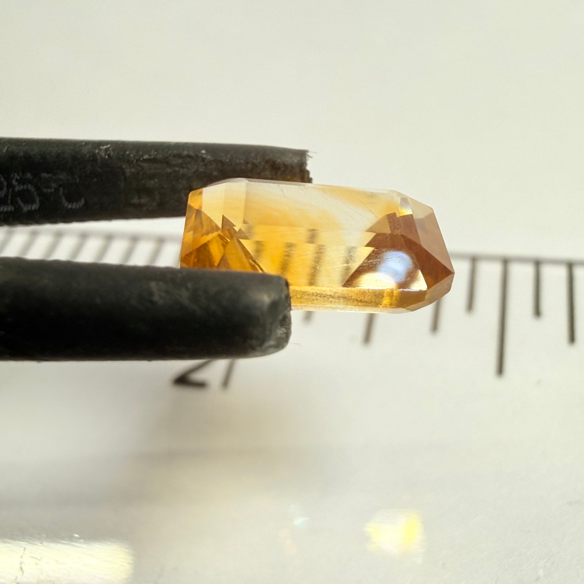 Citrine, 1.53ct, Zambia, Untreated Unheated, native cut