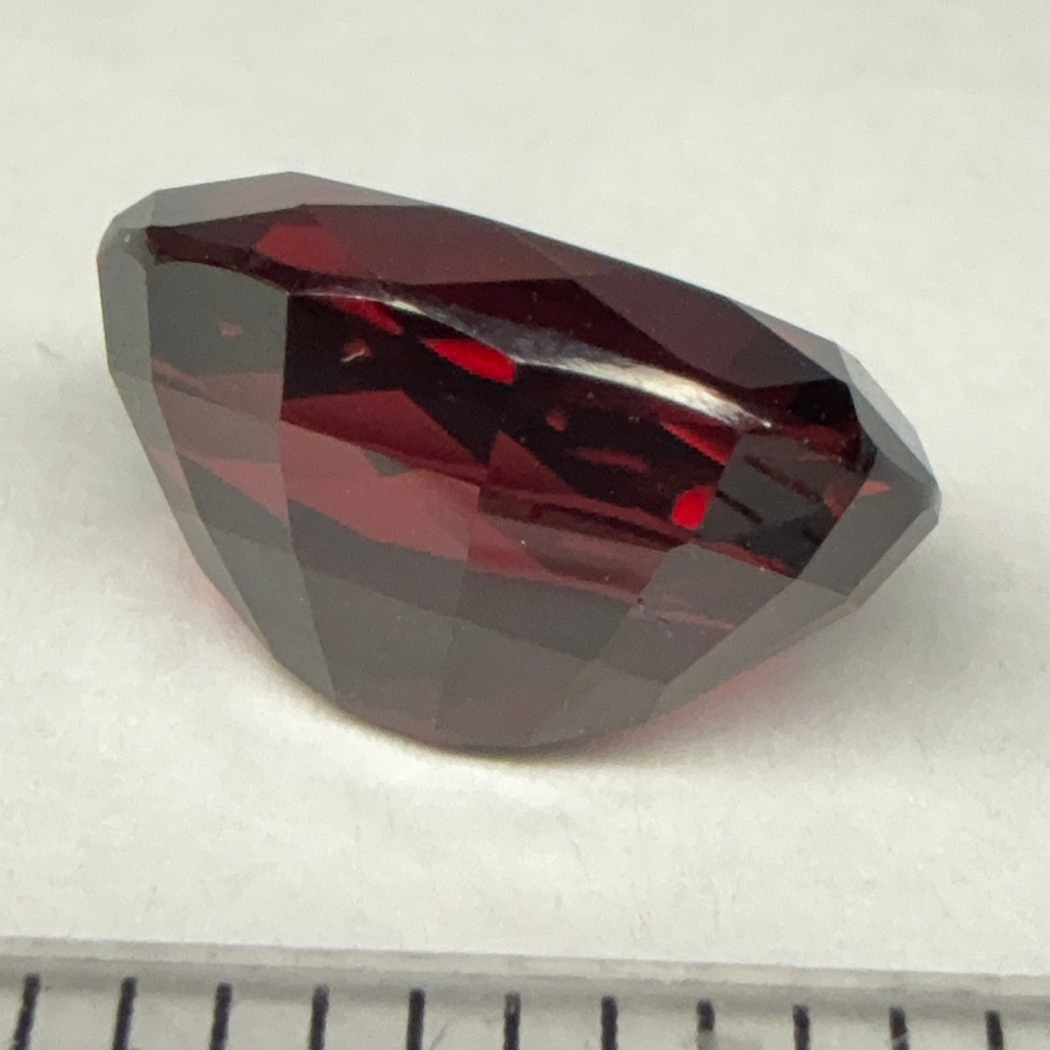 Umbalite Garnet, 3.90ct, Tanzania, Untreated Unheated, darkish but beautiful shades of colour coming through