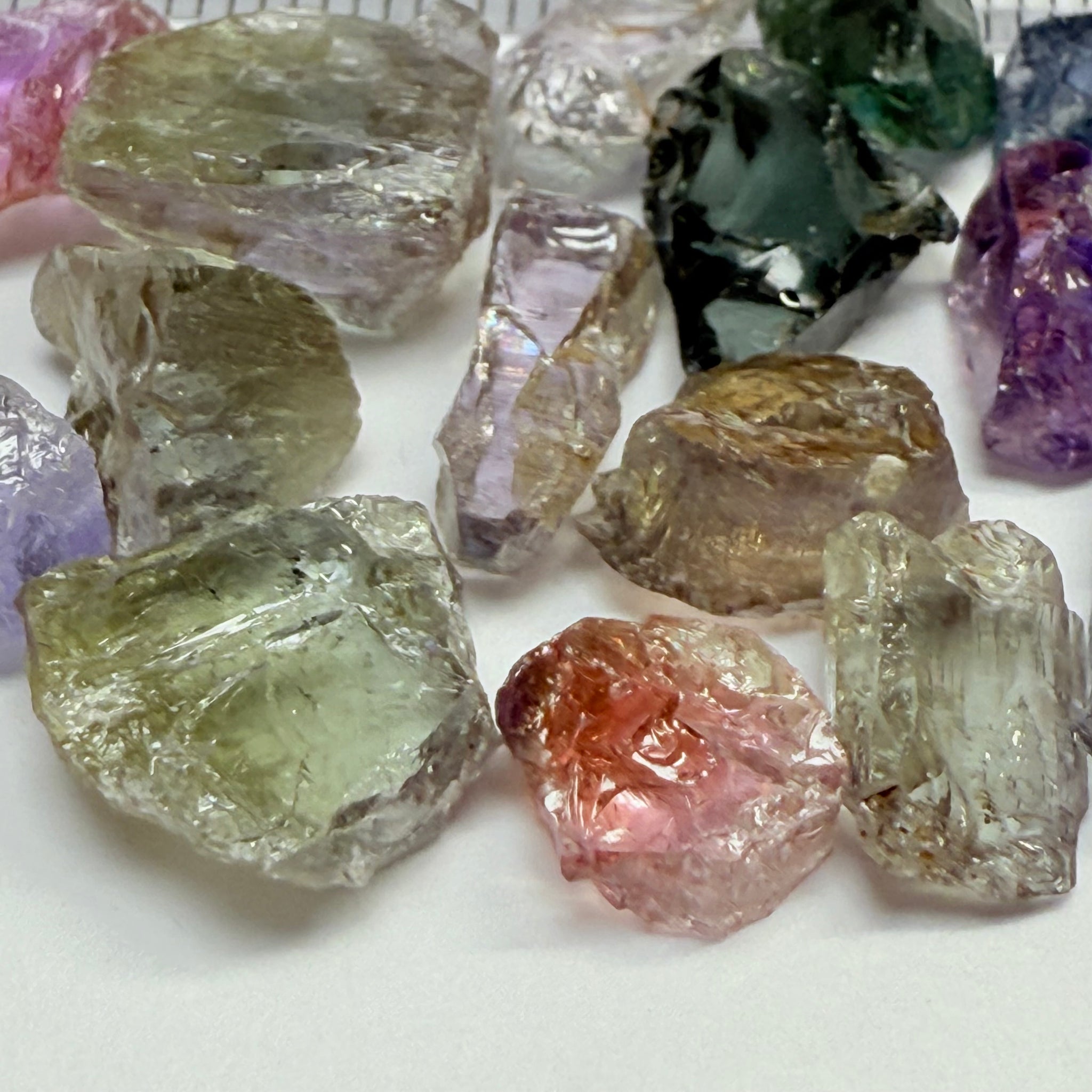 Tanzanite Lot, 45.55ct, Tanzania, Unheated Unheated, all have inclusions