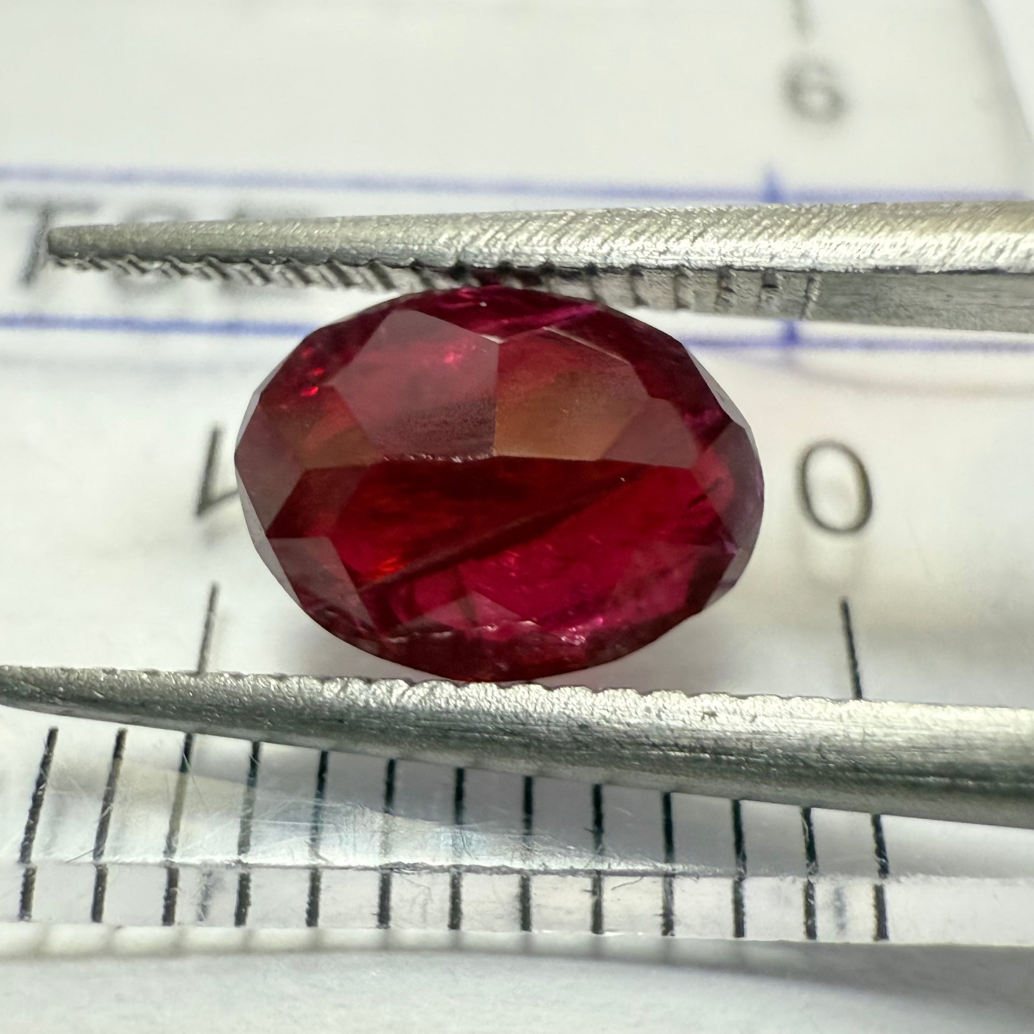 Ruby 1.17ct, Winza, Tanzania, Untreated Unheated. Native cut, see pictures