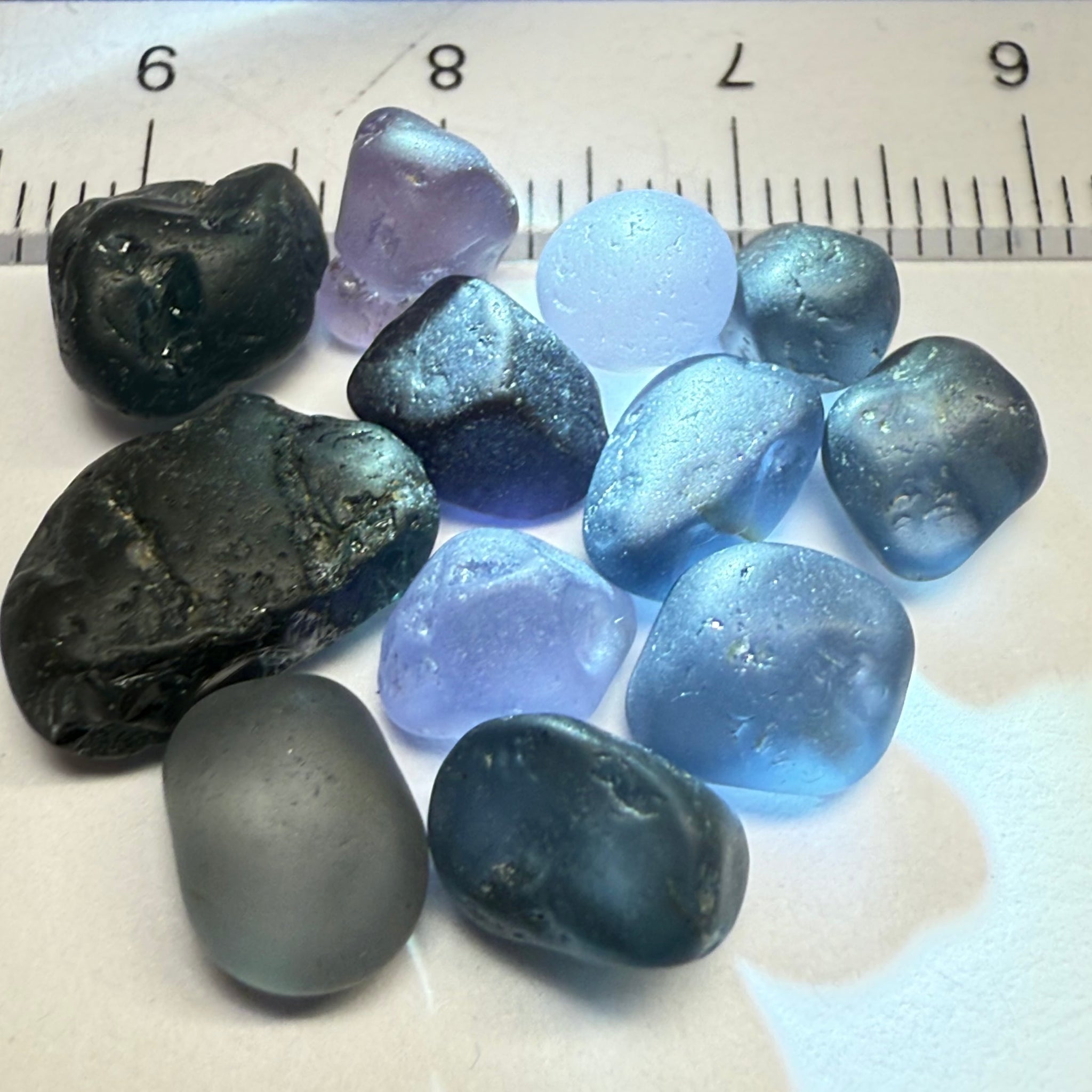 Tunduru Spinel Lot, 32.49ct, Tunduru, Tanzania, Untreated Unheated, included to slightly included