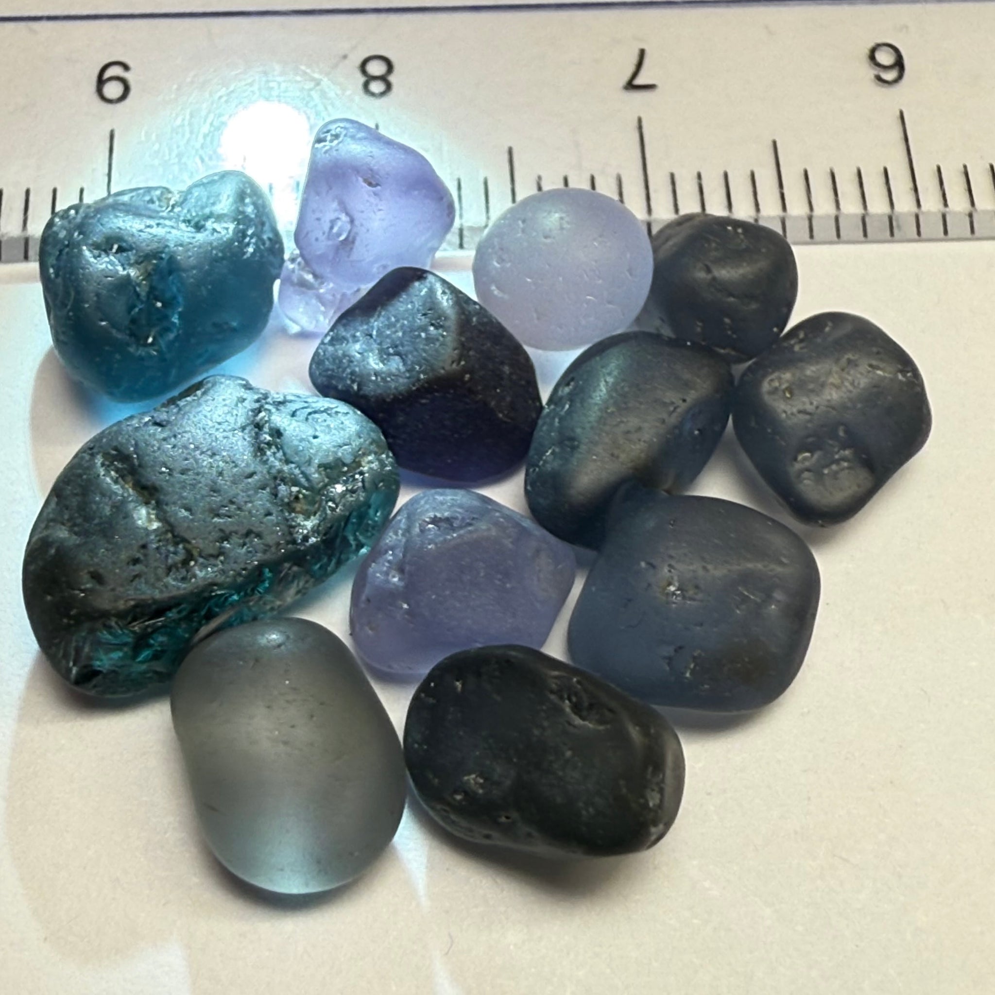 Tunduru Spinel Lot, 32.49ct, Tunduru, Tanzania, Untreated Unheated, included to slightly included