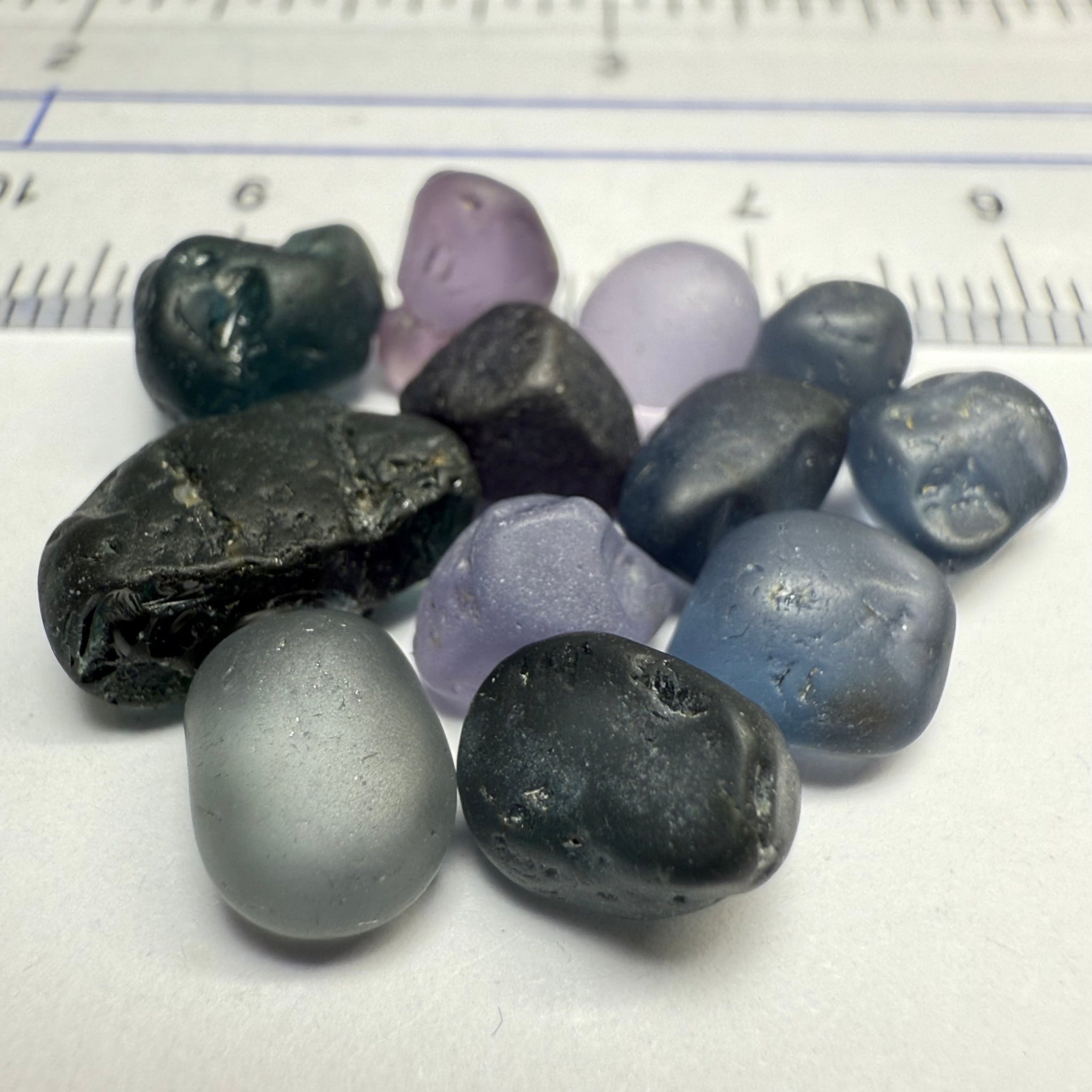 Tunduru Spinel Lot, 32.49ct, Tunduru, Tanzania, Untreated Unheated, included to slightly included