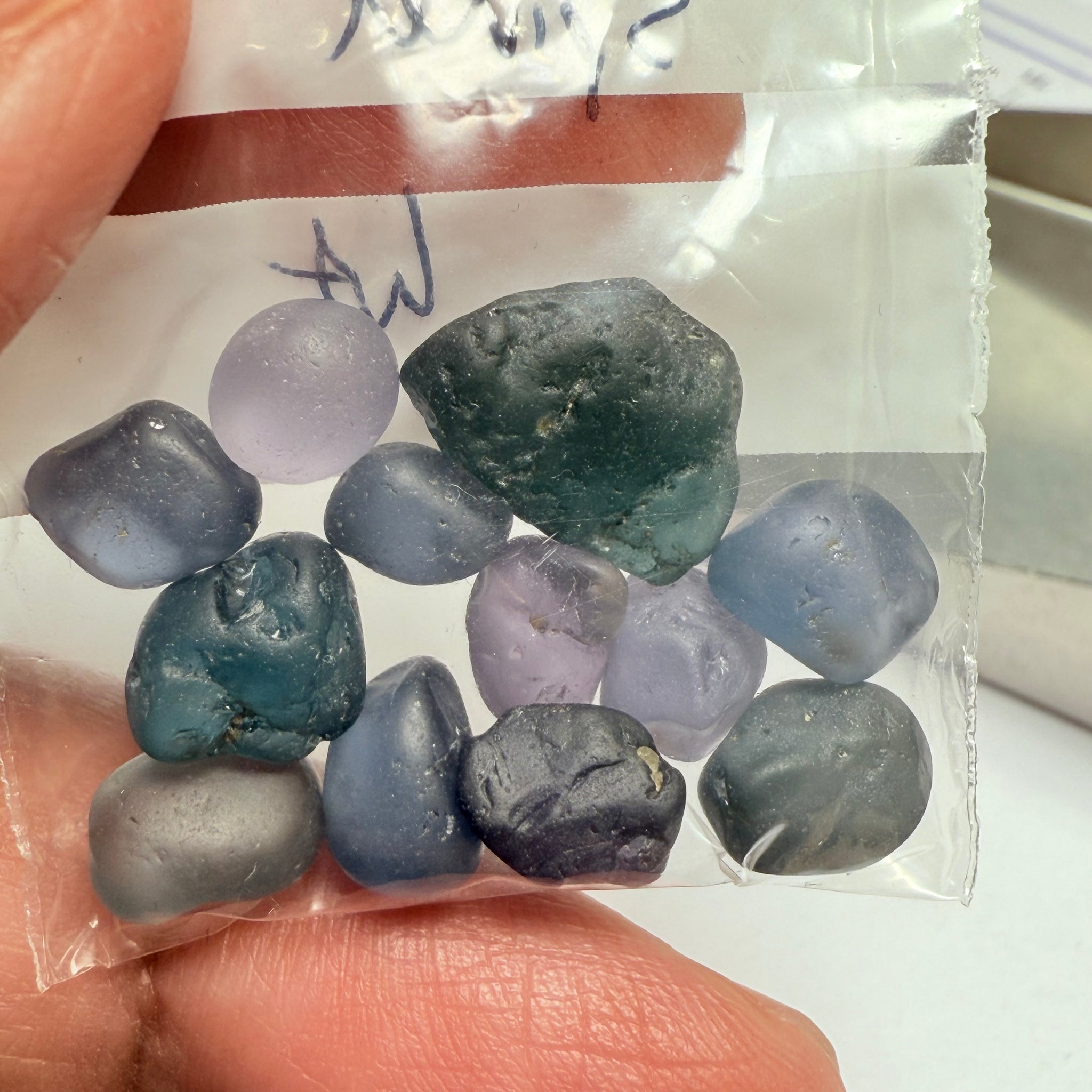 Tunduru Spinel Lot, 32.49ct, Tunduru, Tanzania, Untreated Unheated, included to slightly included