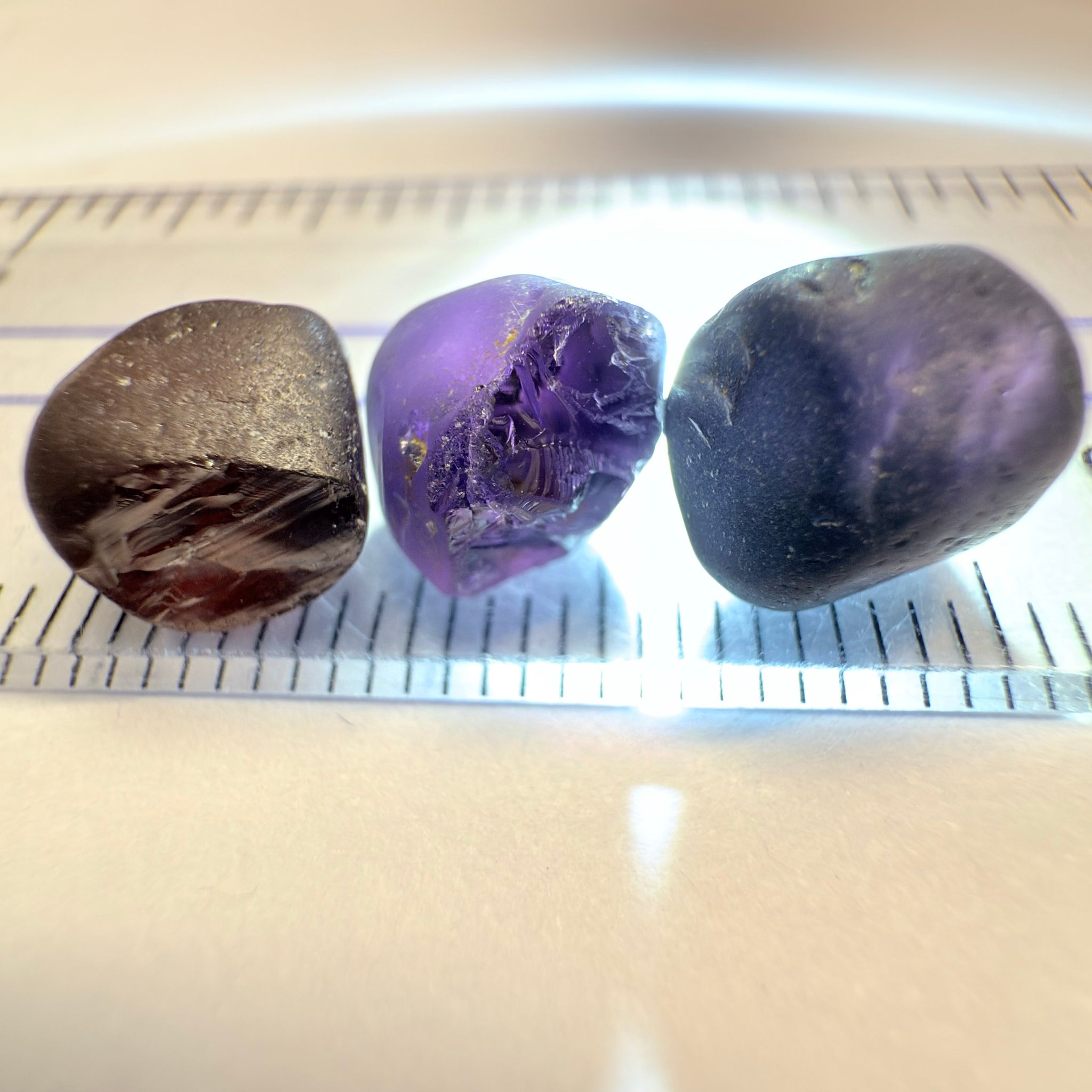 Tunduru Spinel Lot, 15.24ct, Tunduru, Tanzania, Untreated Unheated, very dark, see other photos for backlit, all vvs