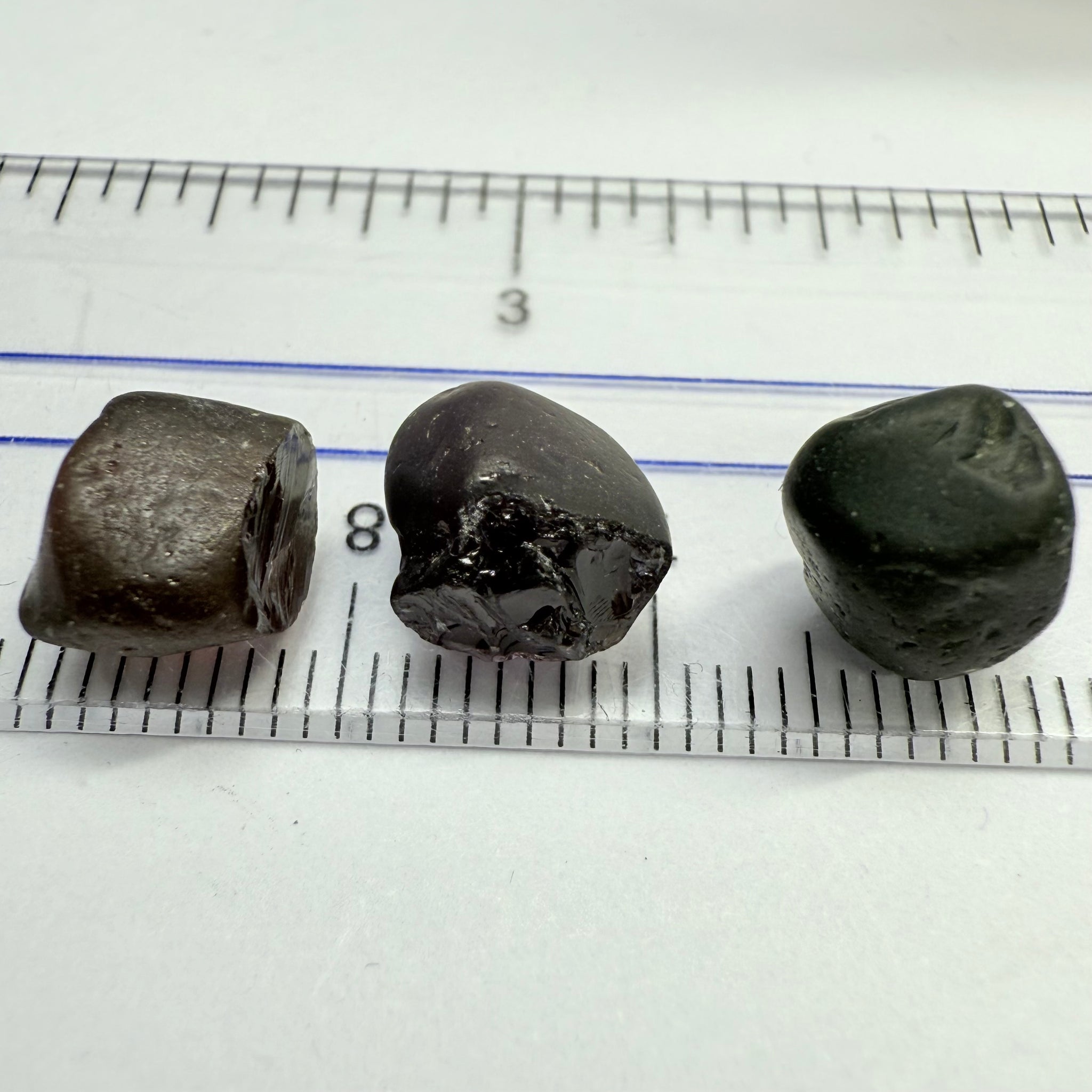 Tunduru Spinel Lot, 15.24ct, Tunduru, Tanzania, Untreated Unheated, very dark, see other photos for backlit, all vvs