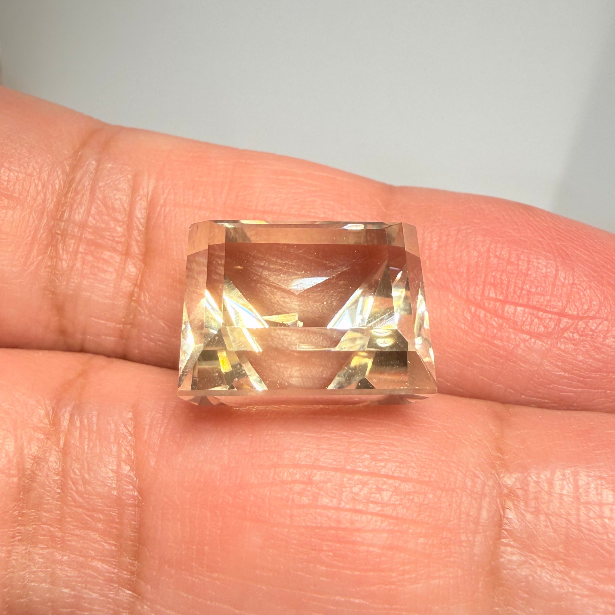 Citrine, 14.69ct, Zambia, Untreated Unheated