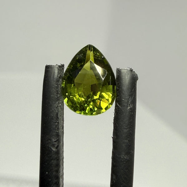 Chrome Tourmaline, 0.76ct, Tanzania, Untreated Unheated, native cut