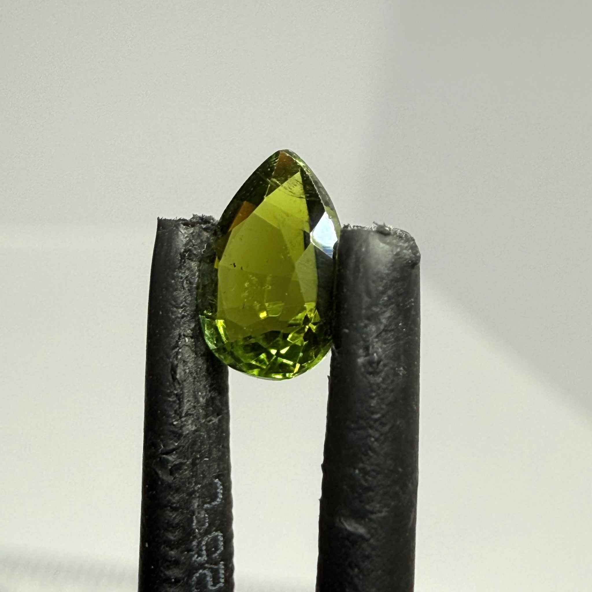Chrome Tourmaline, 0.76ct, Tanzania, Untreated Unheated, native cut