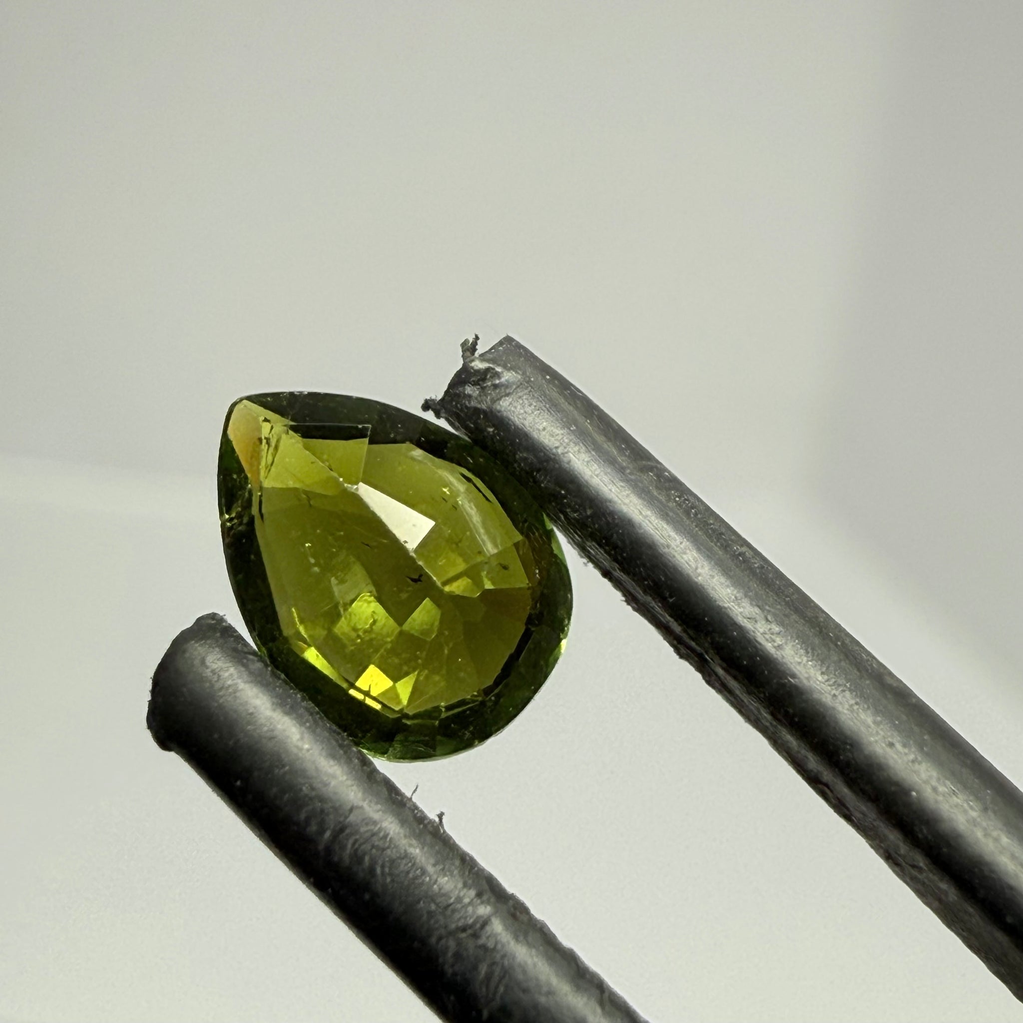 Chrome Tourmaline, 0.76ct, Tanzania, Untreated Unheated, native cut