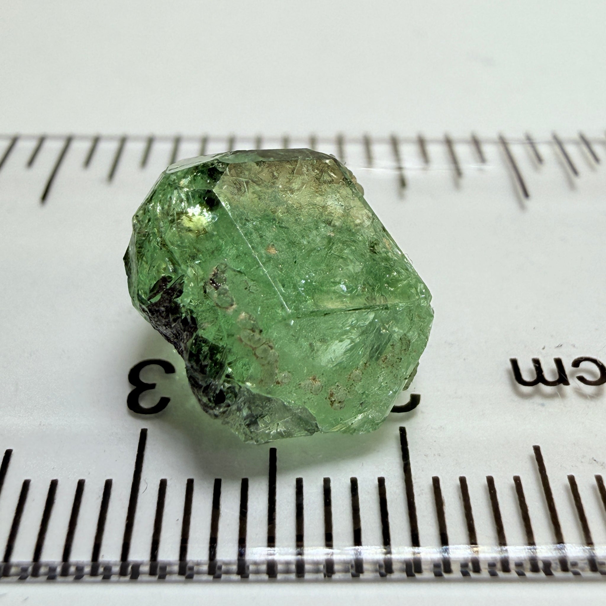 Merelani Mint Garnet Crystal Floater, 9.37ct, Tanzania, Untreated Unheated