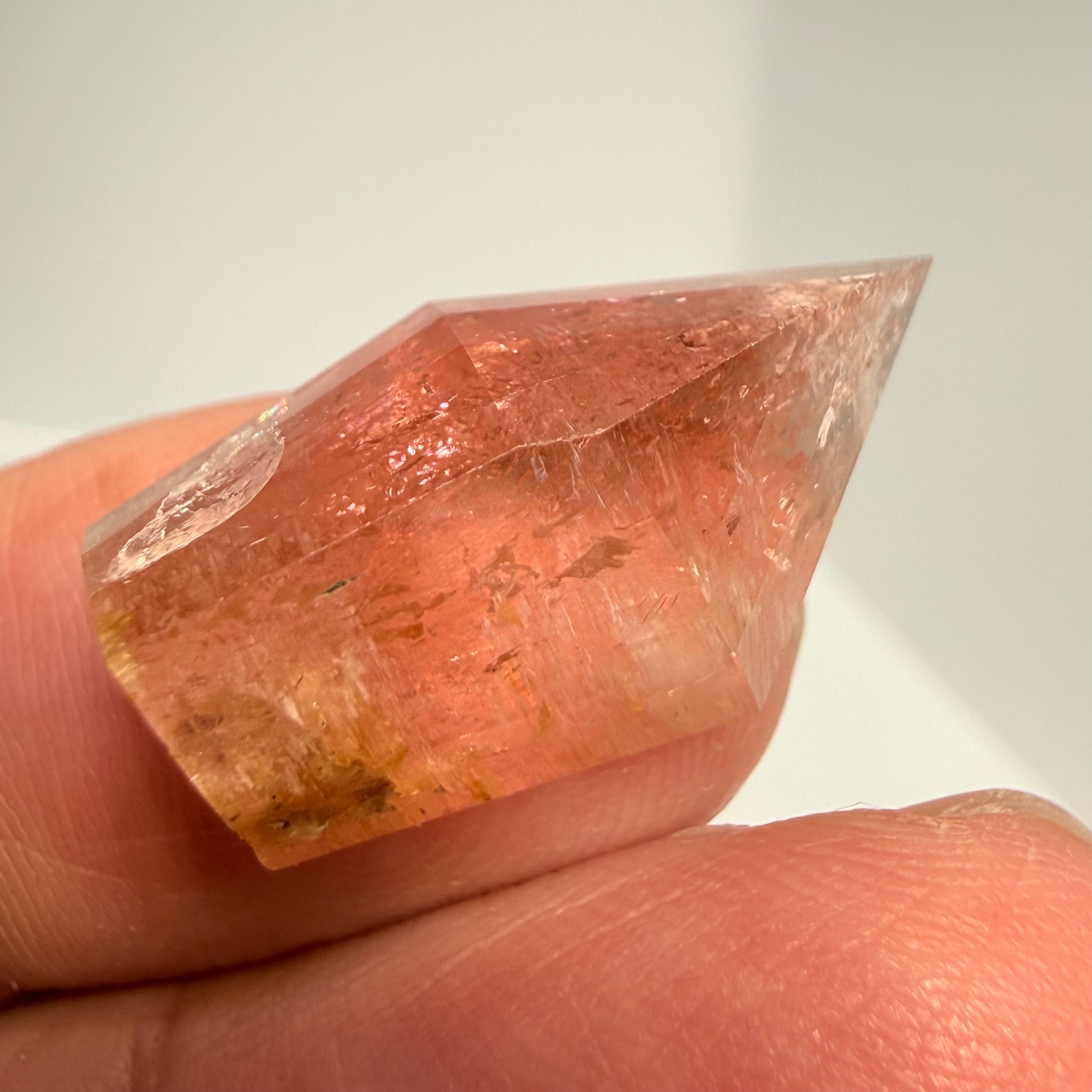 Tourmaline, 18.34ct, Congo, Untreated Unheated, fancy Freeform cut, would look fabulous as a centrepiece for a necklace or pendant