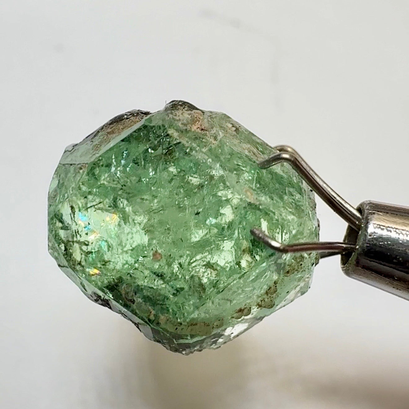 Merelani Mint Garnet Crystal Floater, 9.37ct, Tanzania, Untreated Unheated