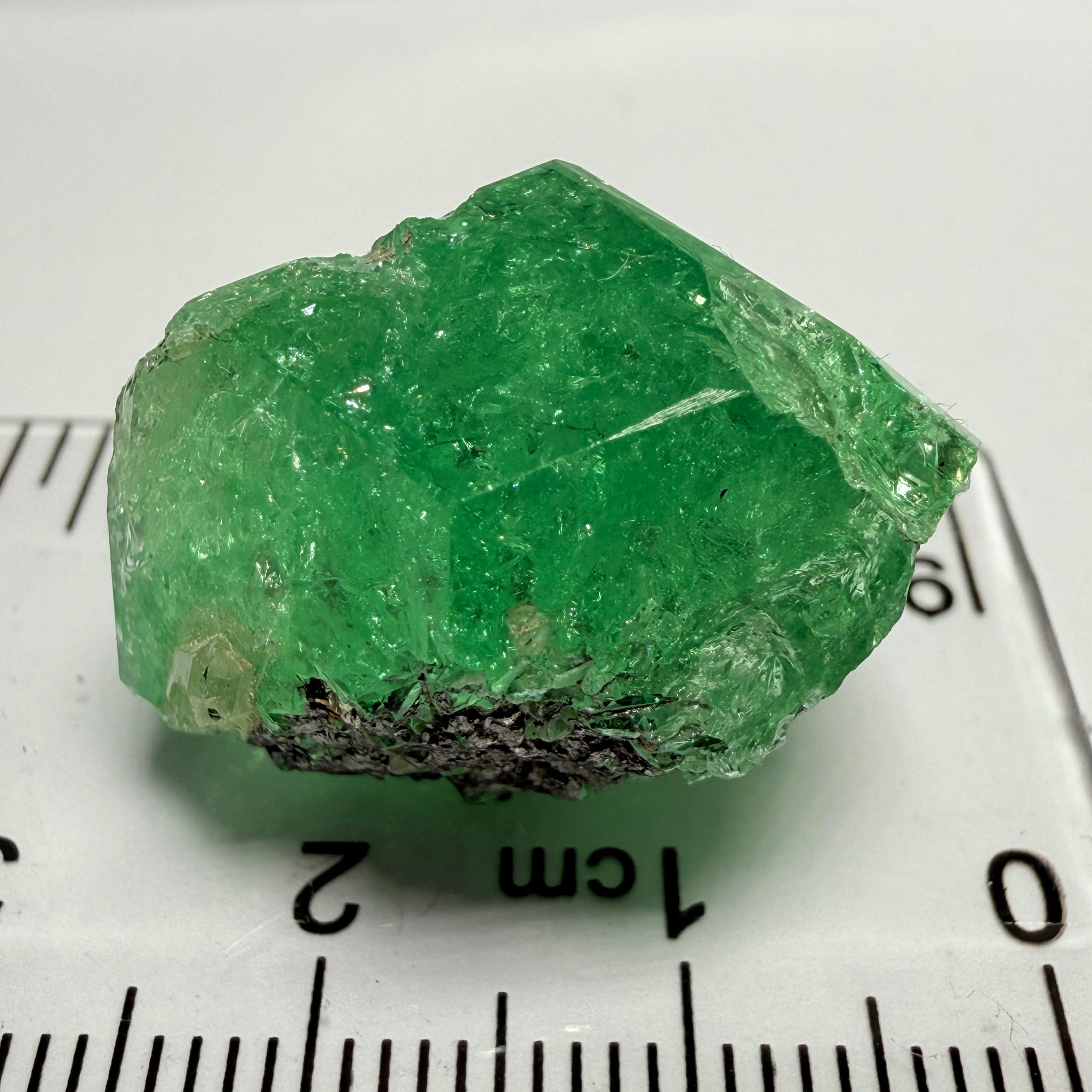 Merelani Mint Garnet Crystal, 53.94ct, Tanzania, Untreated Unheated