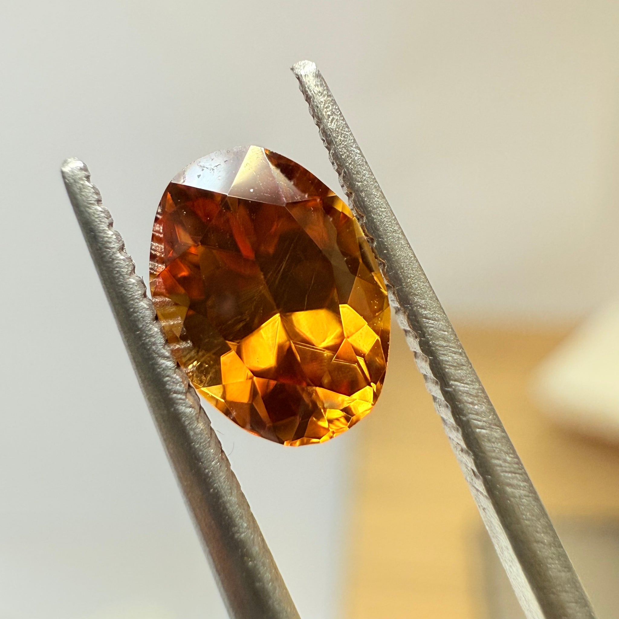 Zircon, 1.30ct, Tanzania, Unheated Untreated