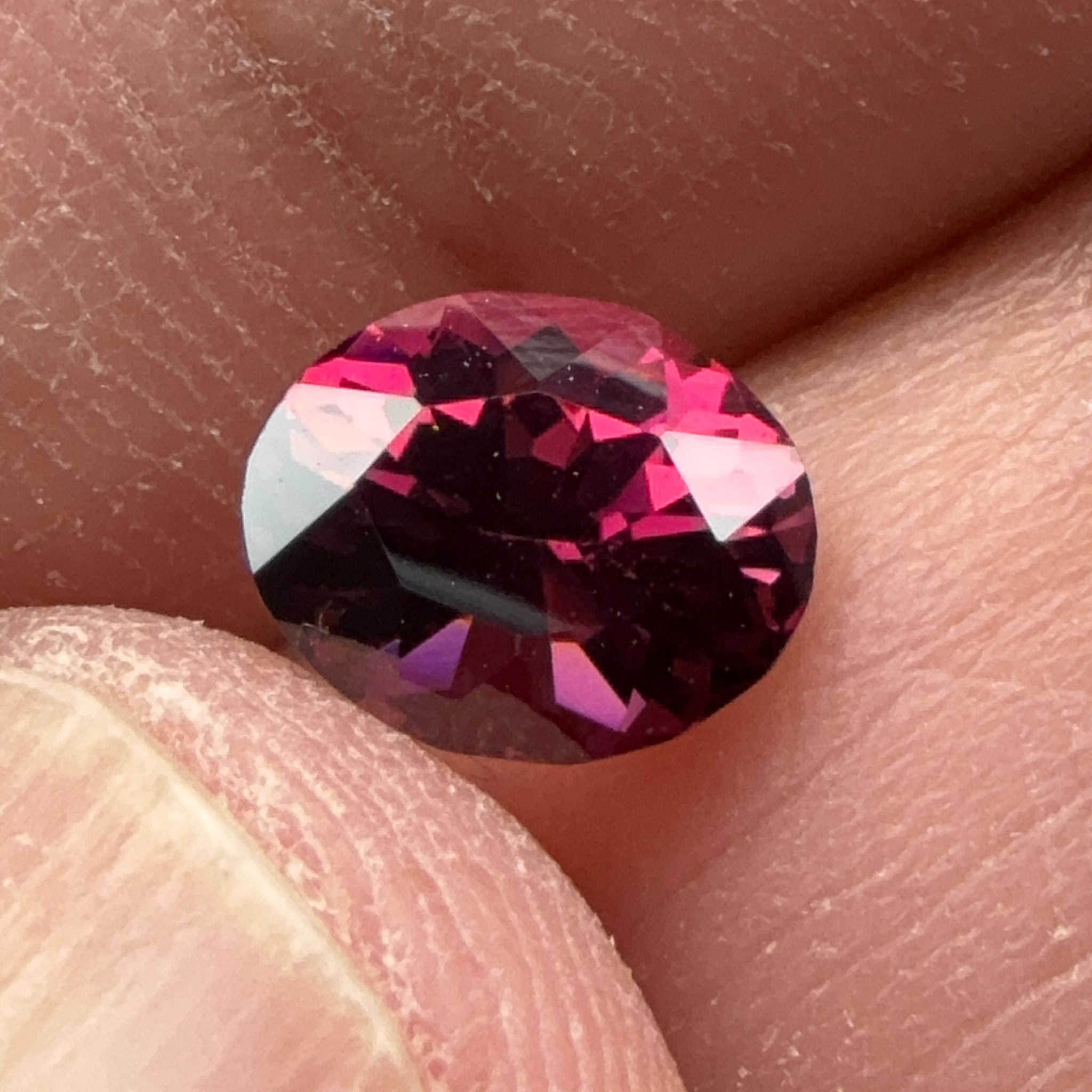 Rose Garnet, 1.03ct, Tanzania, Untreated Unheated