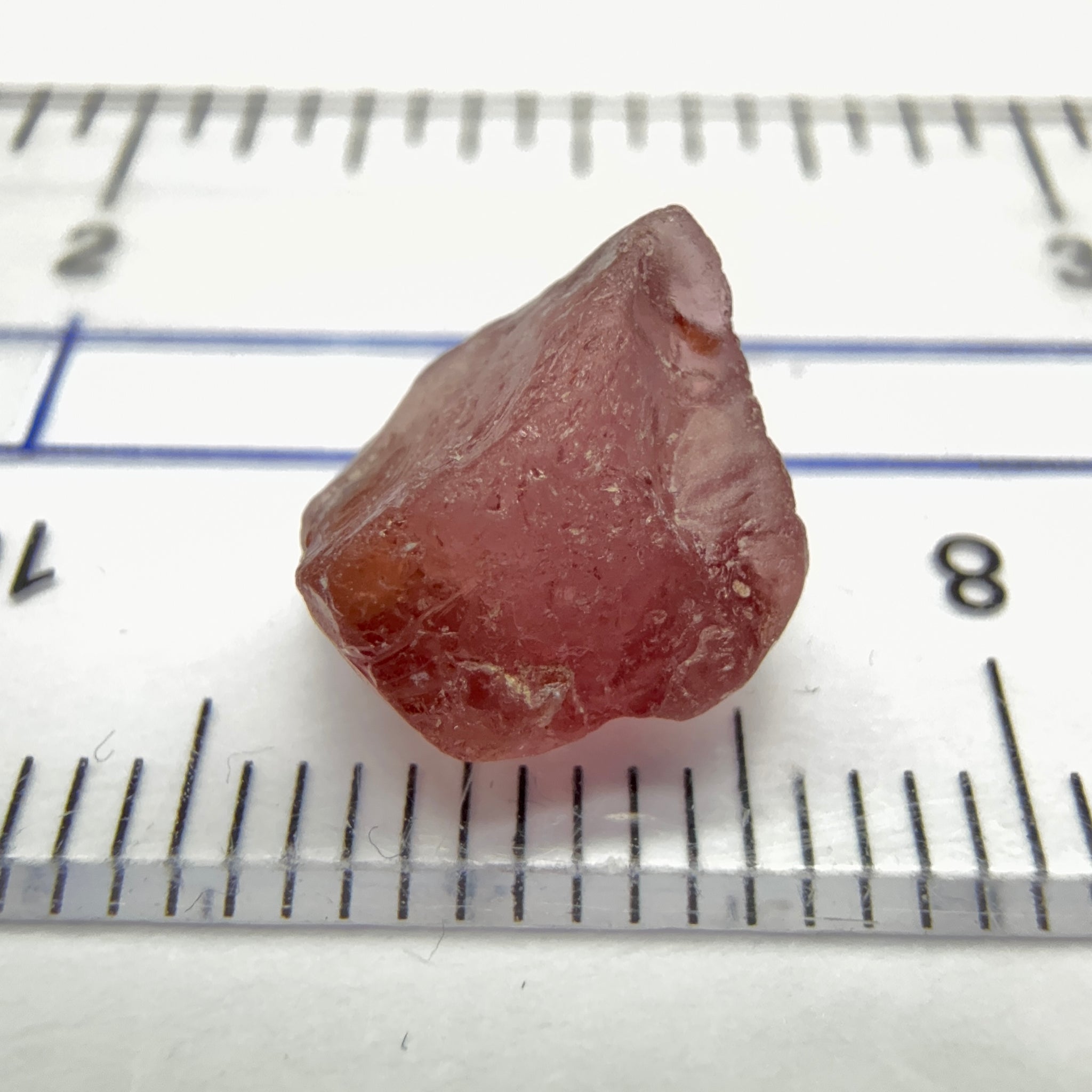 Mahenge Garnet, 3.65ct, vvs-if with a tiny piece of gunk, see photos I have circled it, Tanzania, Untreated Unheated