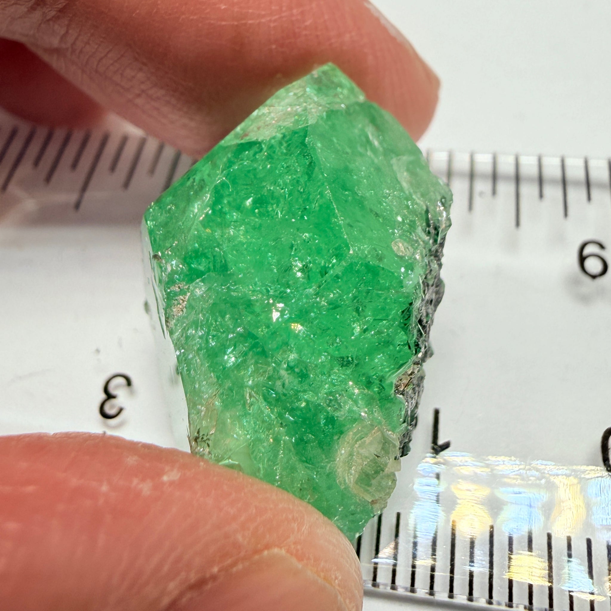 Merelani Mint Garnet Crystal, 53.94ct, Tanzania, Untreated Unheated