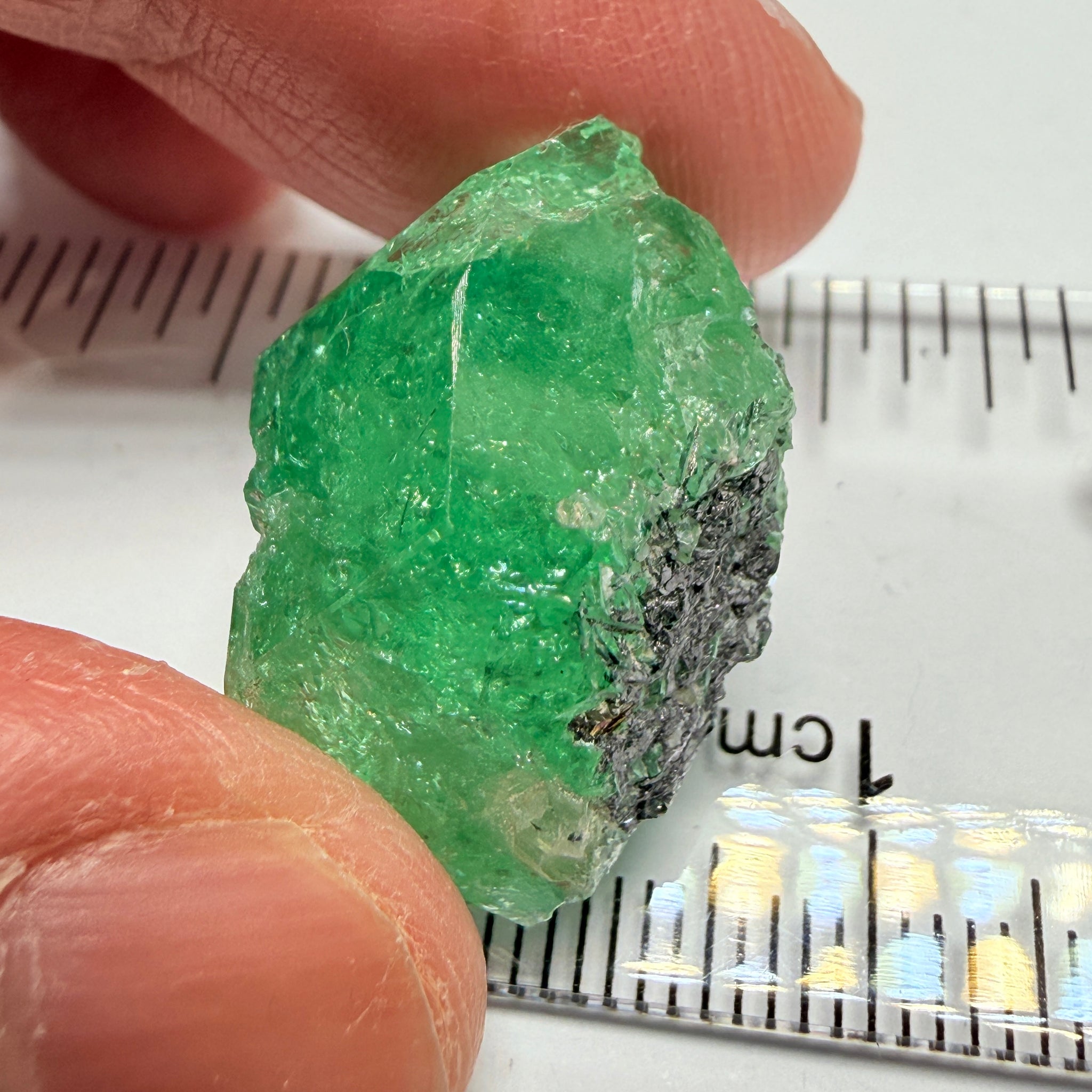 Merelani Mint Garnet Crystal, 53.94ct, Tanzania, Untreated Unheated