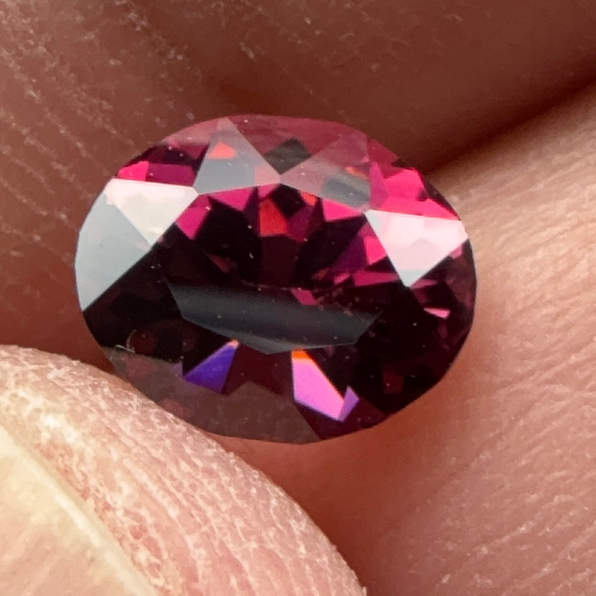 Rose Garnet, 1.03ct, Tanzania, Untreated Unheated
