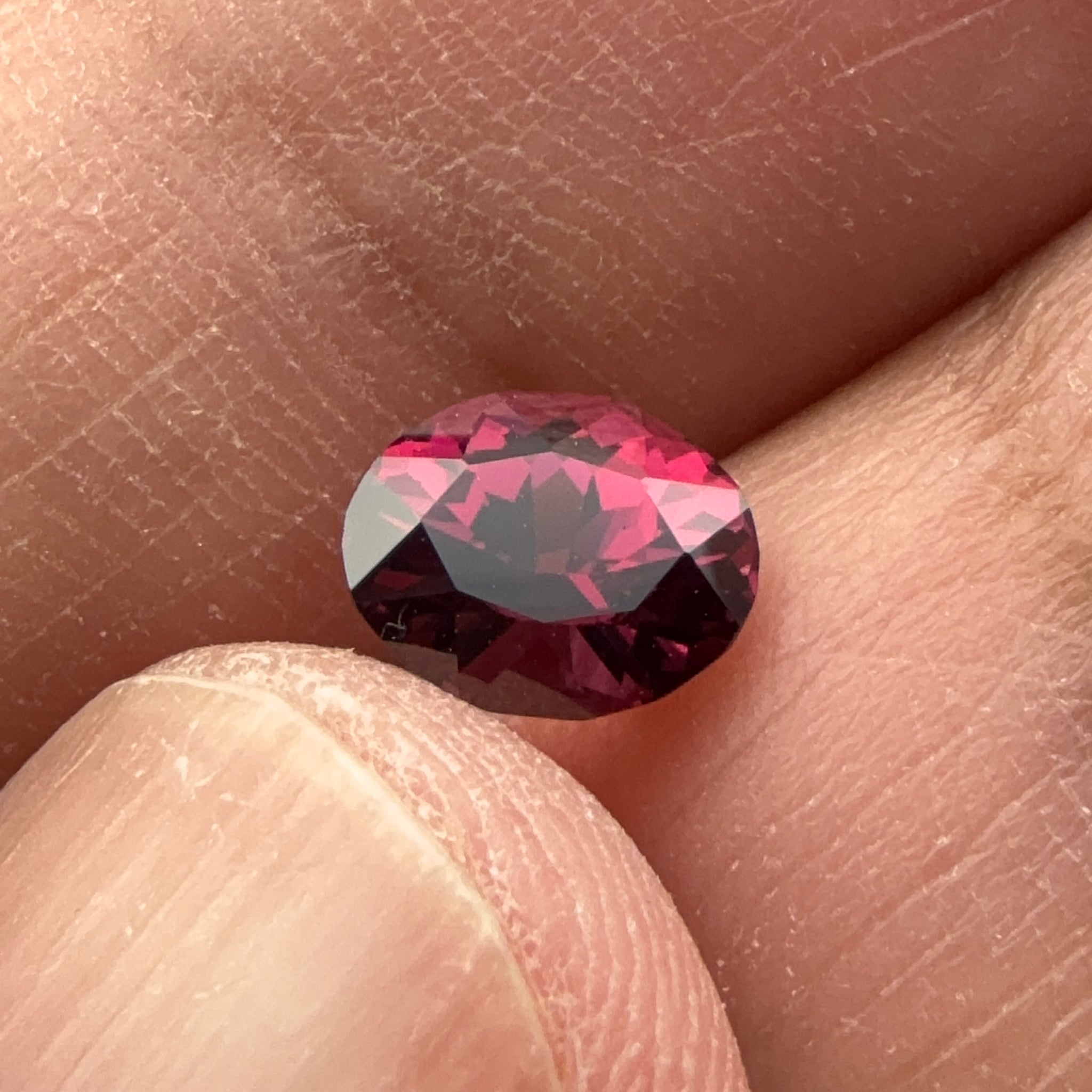 Rose Garnet, 1.03ct, Tanzania, Untreated Unheated
