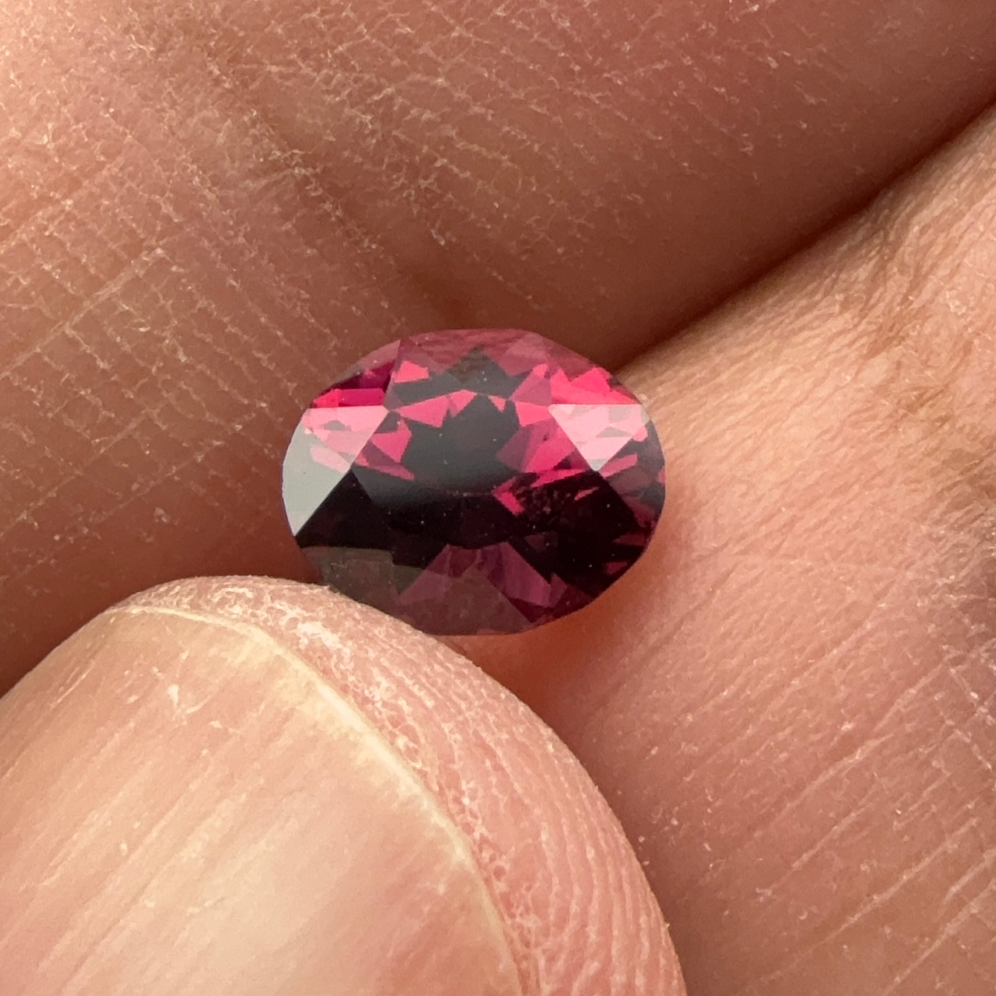 Rose Garnet, 1.03ct, Tanzania, Untreated Unheated