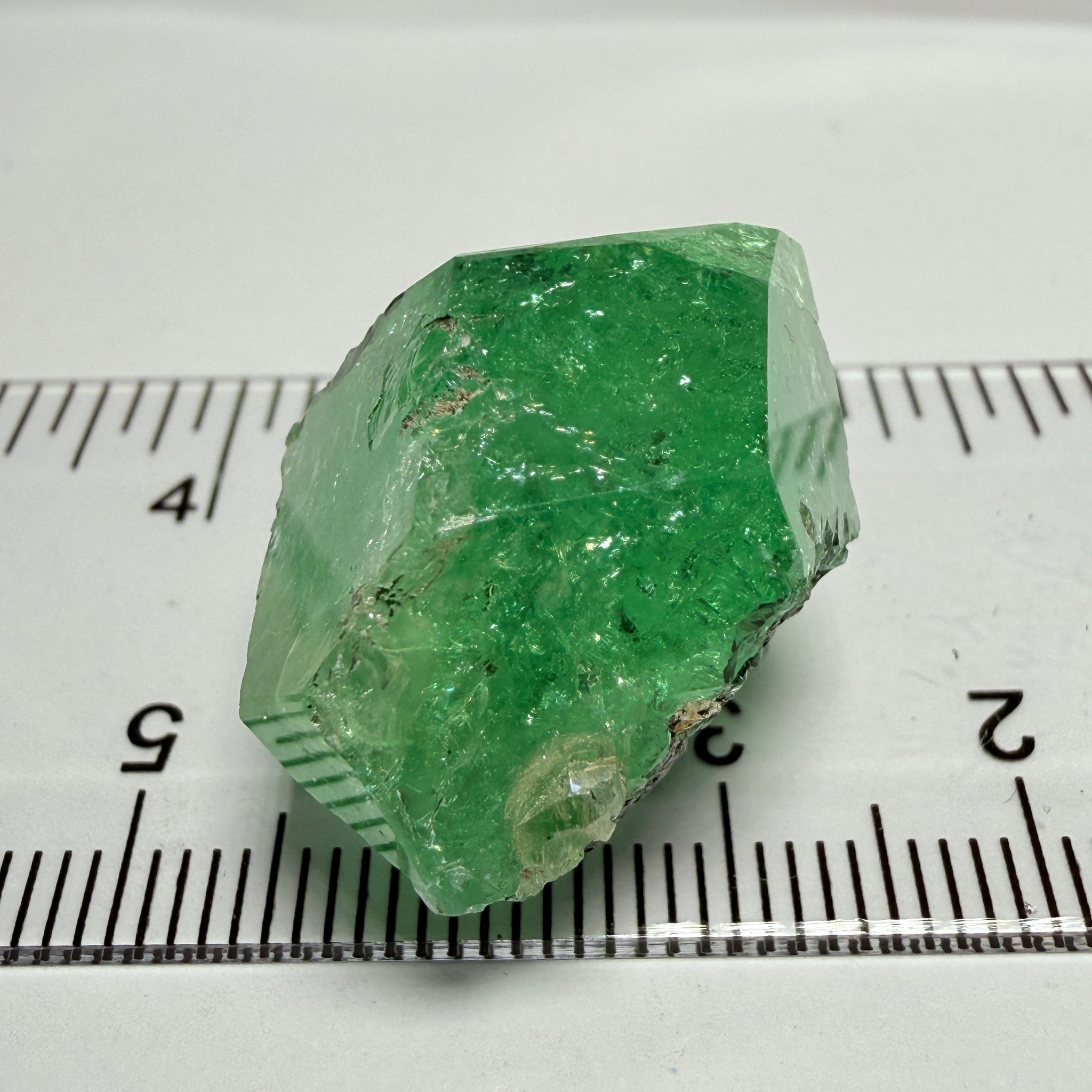 Merelani Mint Garnet Crystal, 53.94ct, Tanzania, Untreated Unheated