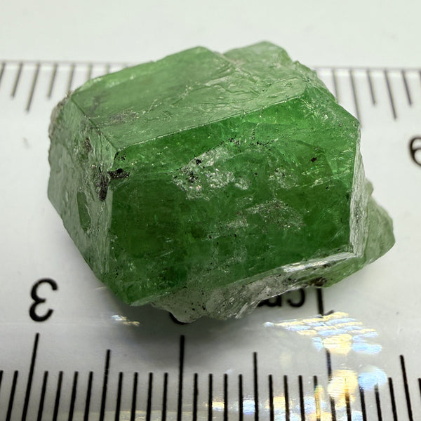 Tsavorite Garnet Crystal, 45.76ct, Merelani, Tanzania, Untreated Unheated
