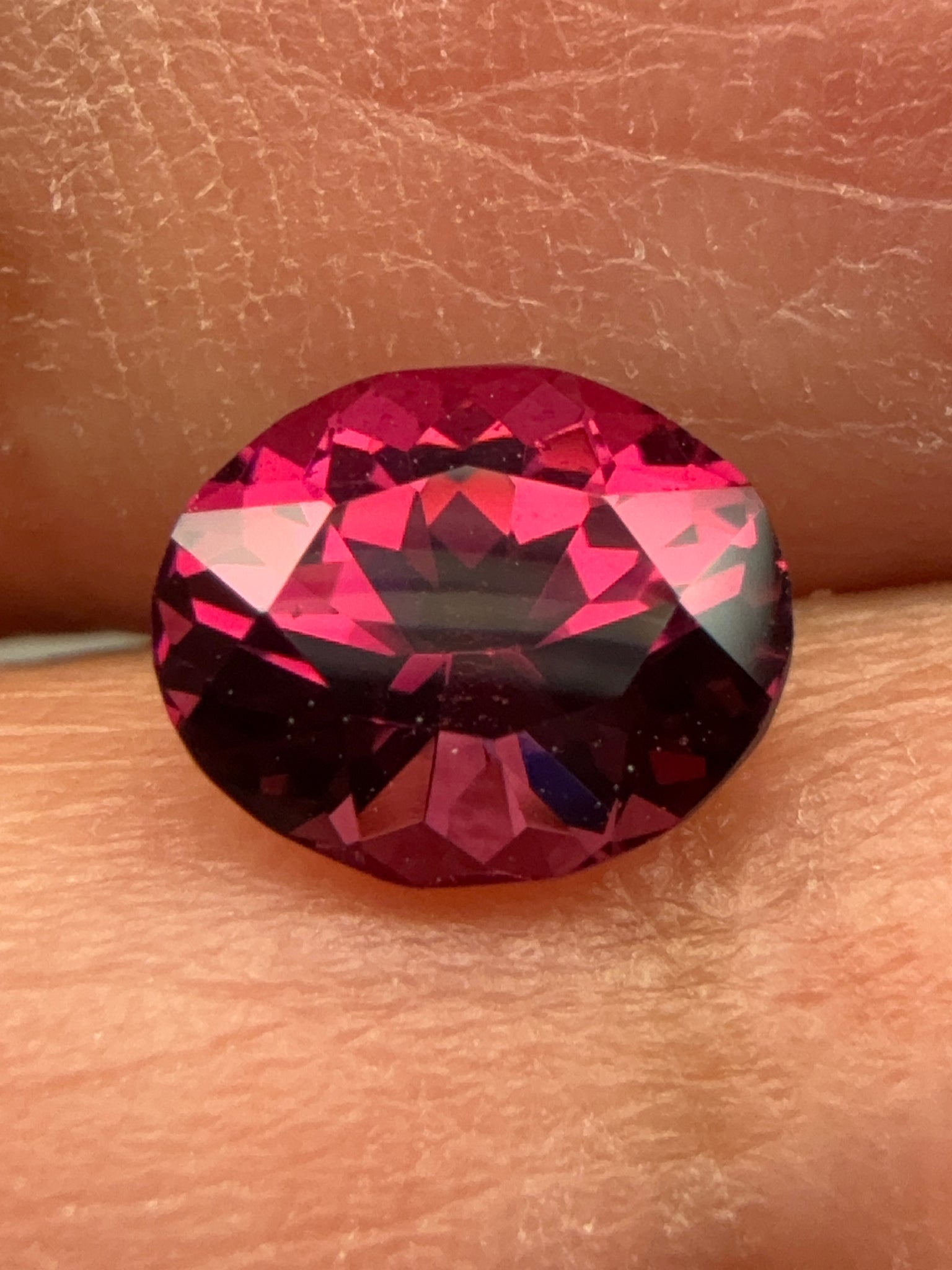 Rose Garnet, 1.03ct, Tanzania, Untreated Unheated