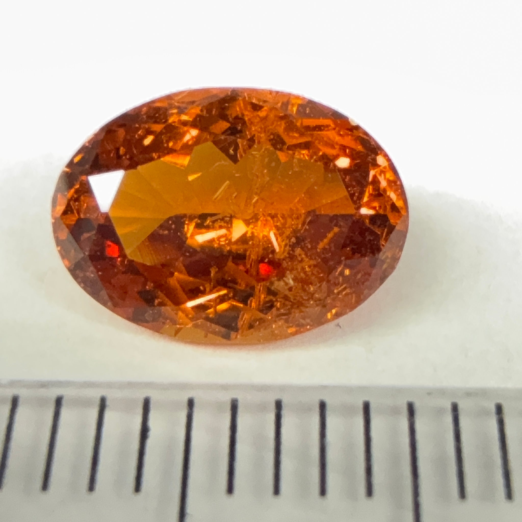 Spessartite Garnet, 1.72ct, Tunduru, Tanzania, Untreated Unheated