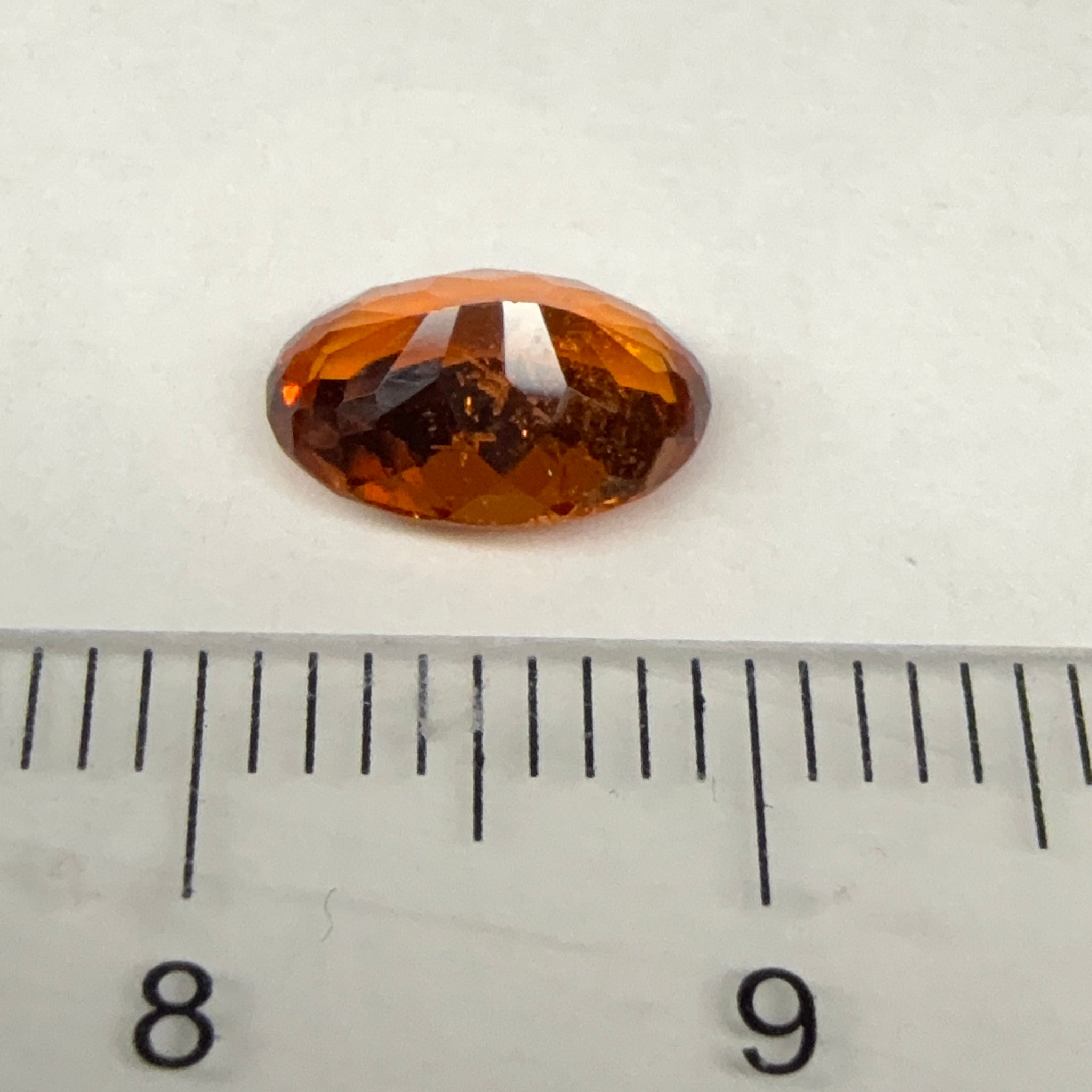 Spessartite Garnet, 1.72ct, Tunduru, Tanzania, Untreated Unheated