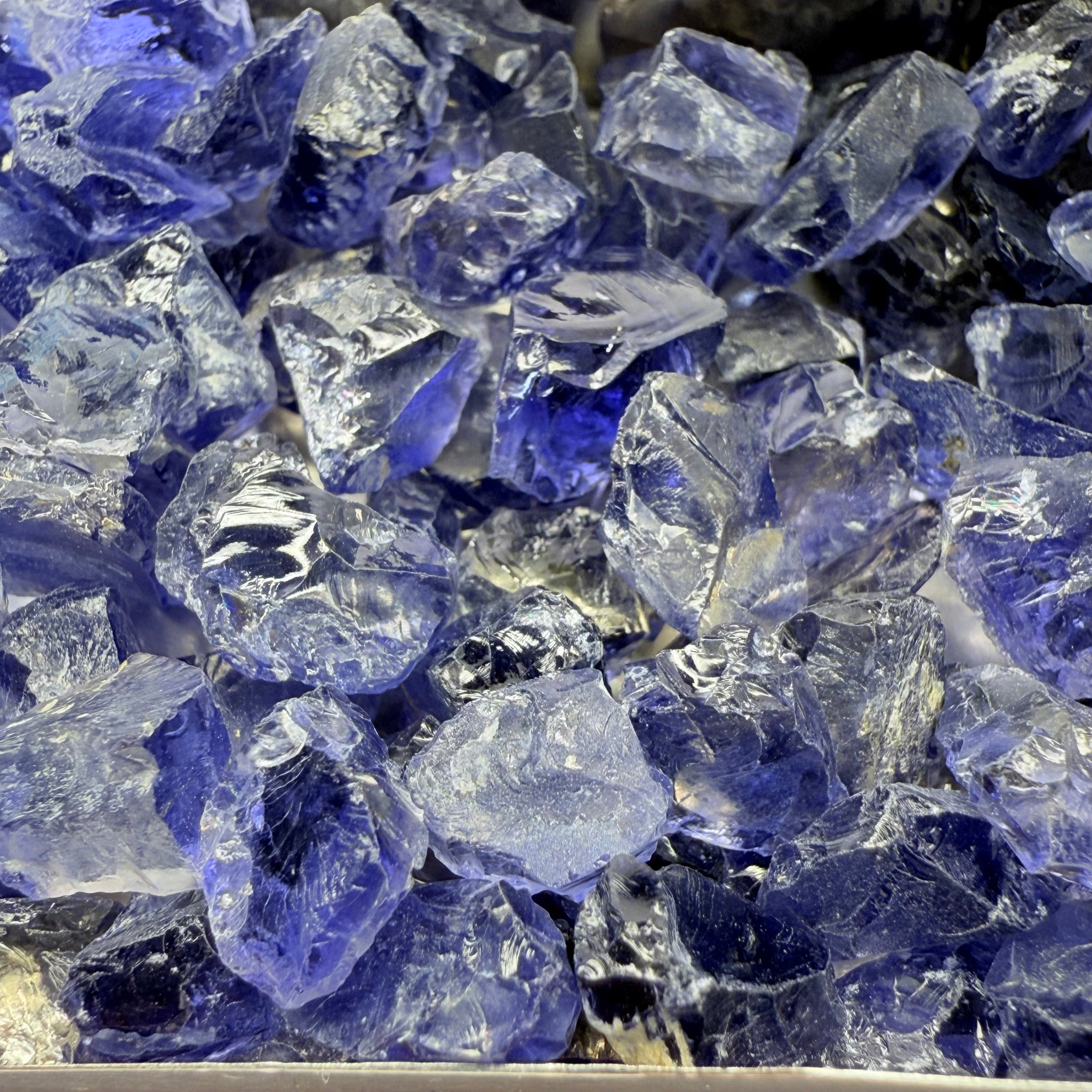 Iolite from Babati, Tanzania, Untreated Unheated, FACETING ROUGH, EYE CLEAN SINGLES- price is per stone on a bind pour basis, av size is 2.6ct