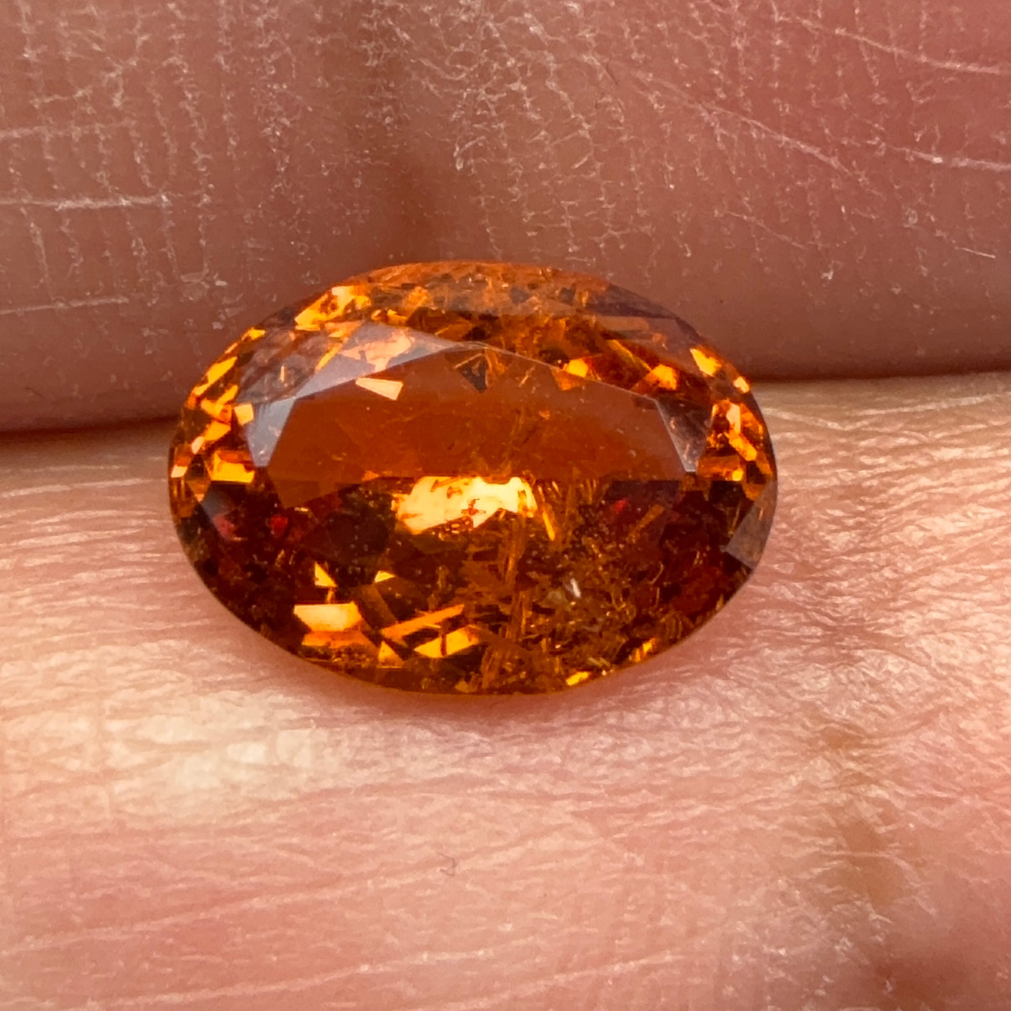 Spessartite Garnet, 1.72ct, Tunduru, Tanzania, Untreated Unheated