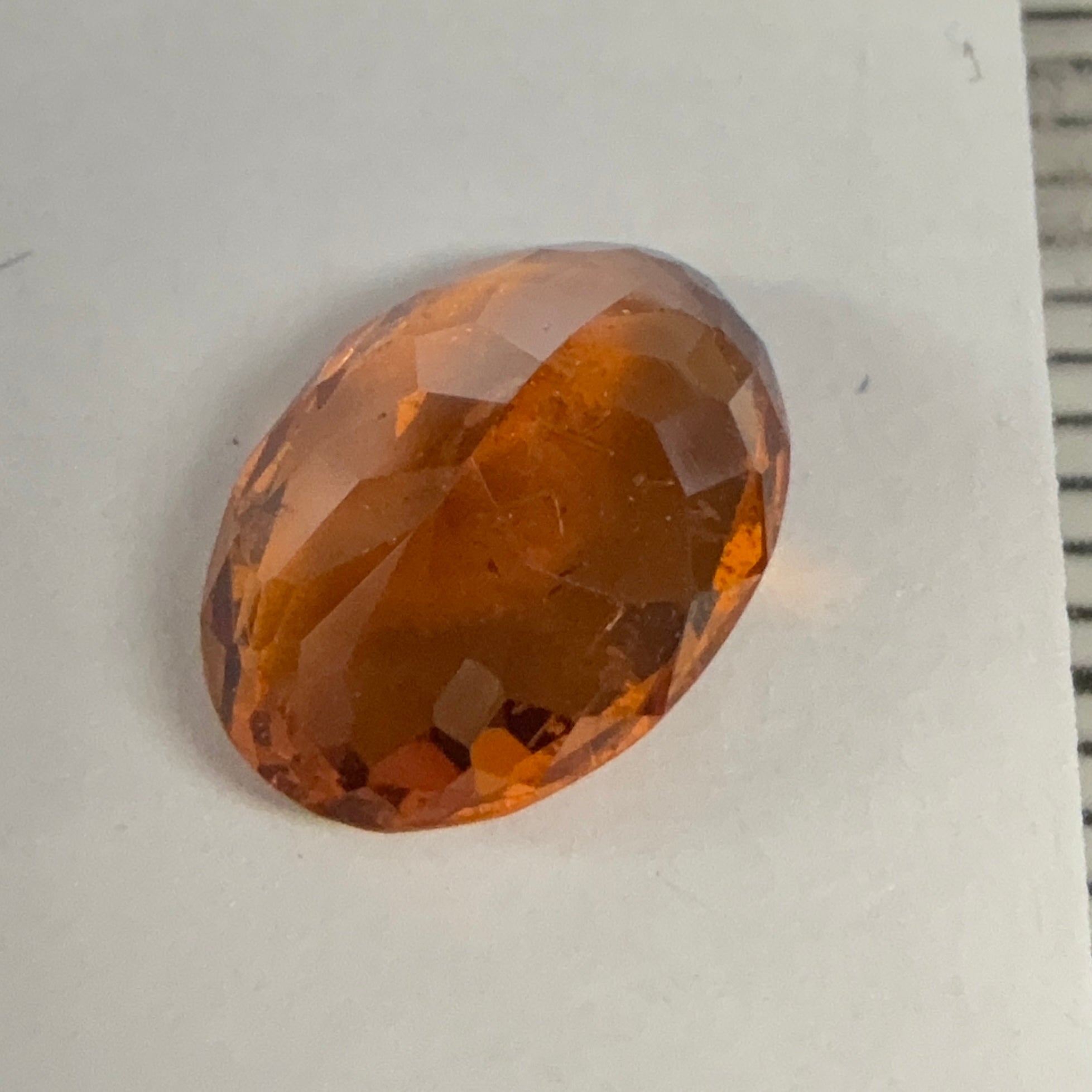 Spessartite Garnet, 1.72ct, Tunduru, Tanzania, Untreated Unheated