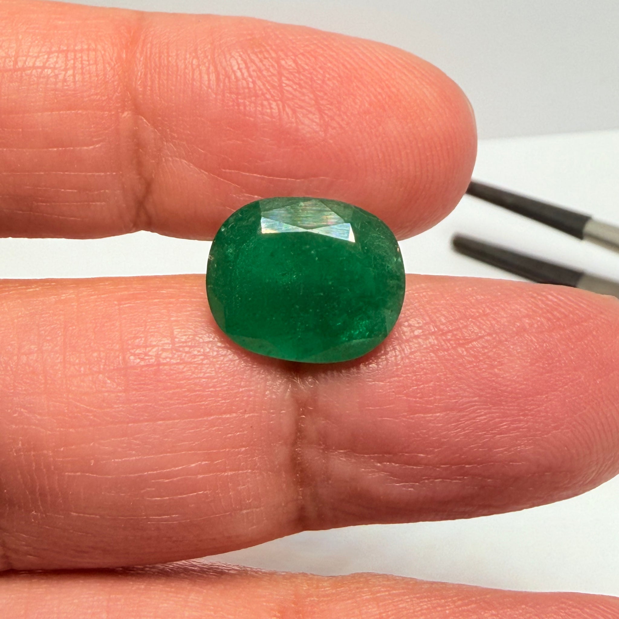 Emerald, 5.42ct, Sumbawanga, Tanzania, Untreated Unheated, no oil