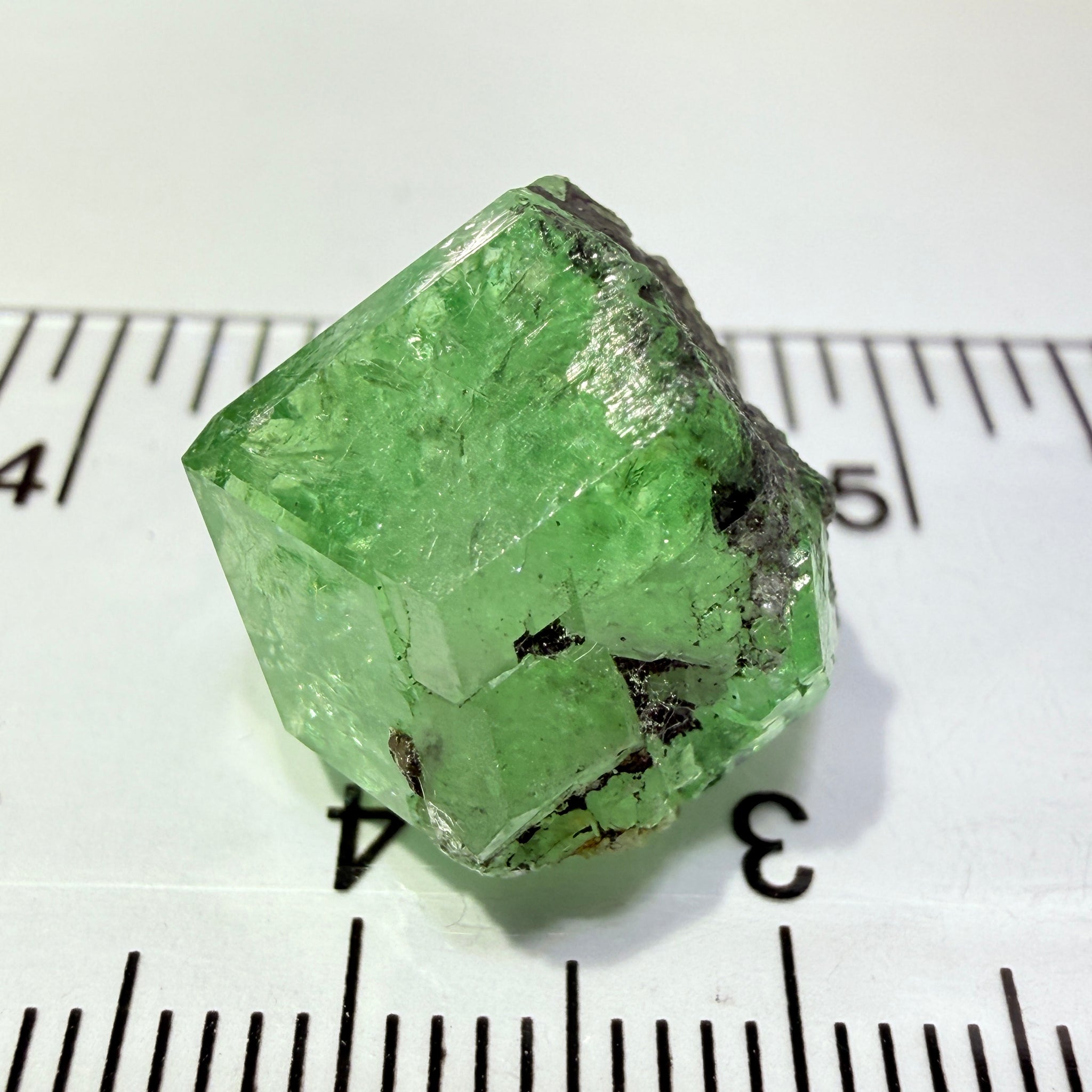 Merelani Mint Garnet Crystal Floater, 20.87ct, Tanzania, Untreated Unheated