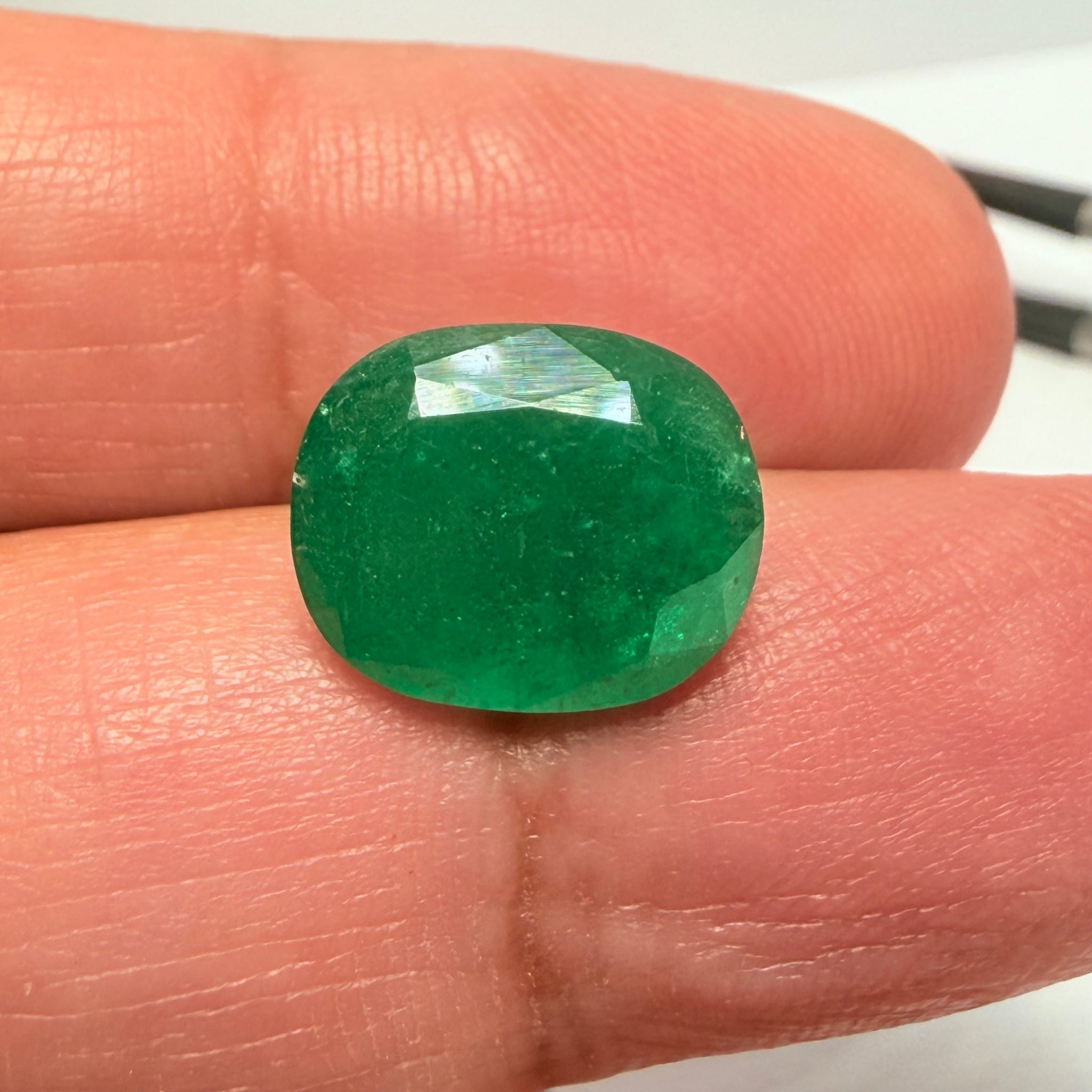 Emerald, 5.42ct, Sumbawanga, Tanzania, Untreated Unheated, no oil