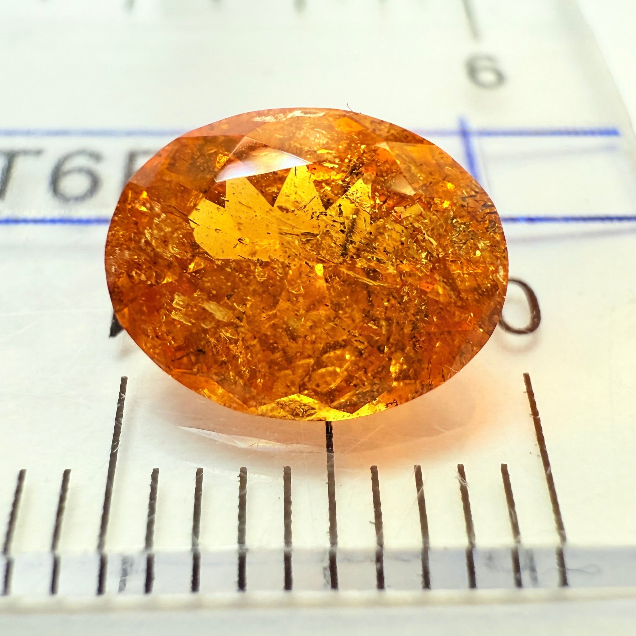 Mandarin Spessartite Garnet, 2.12ct, Loliondo, Tanzania, Untreated Unheated