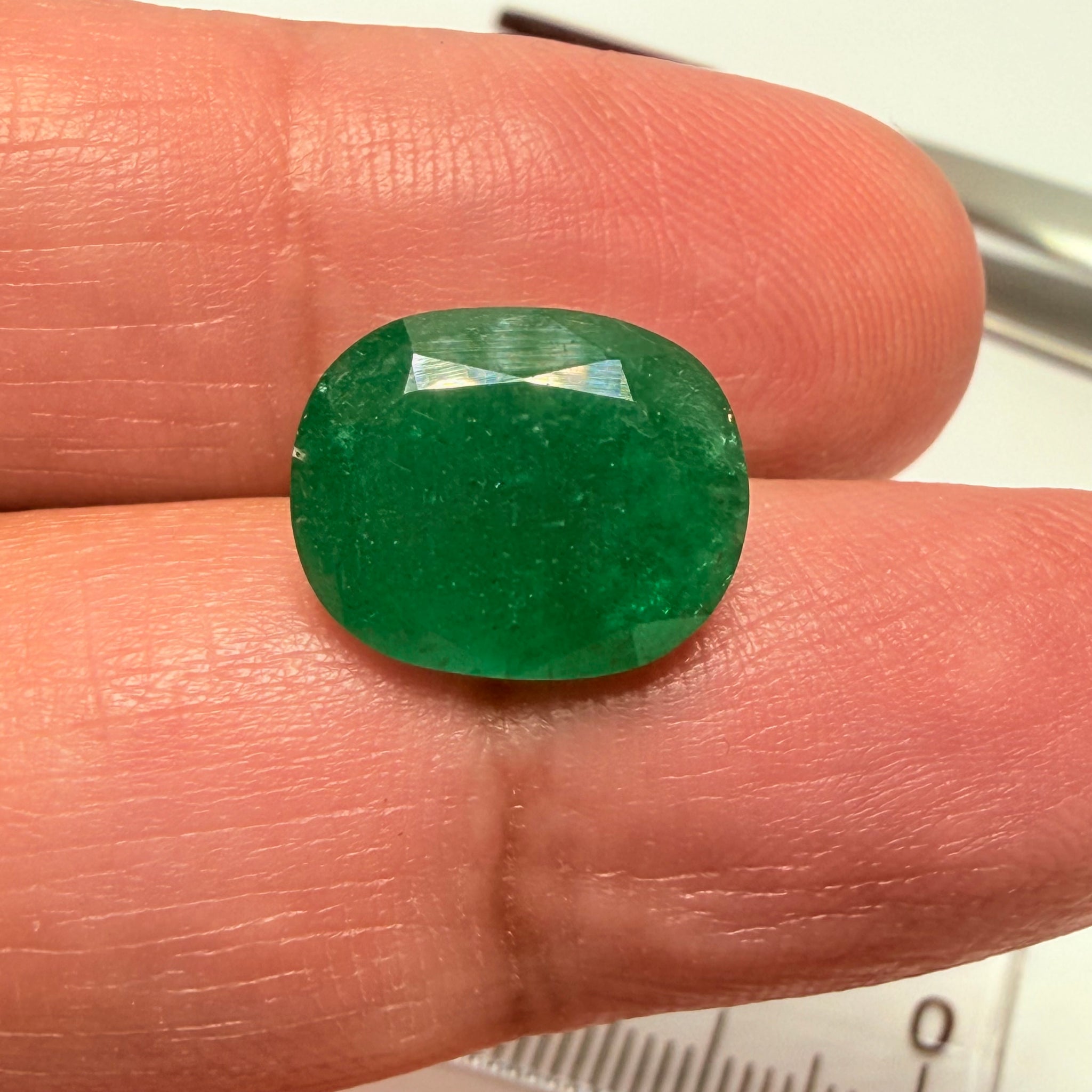 Emerald, 5.42ct, Sumbawanga, Tanzania, Untreated Unheated, no oil