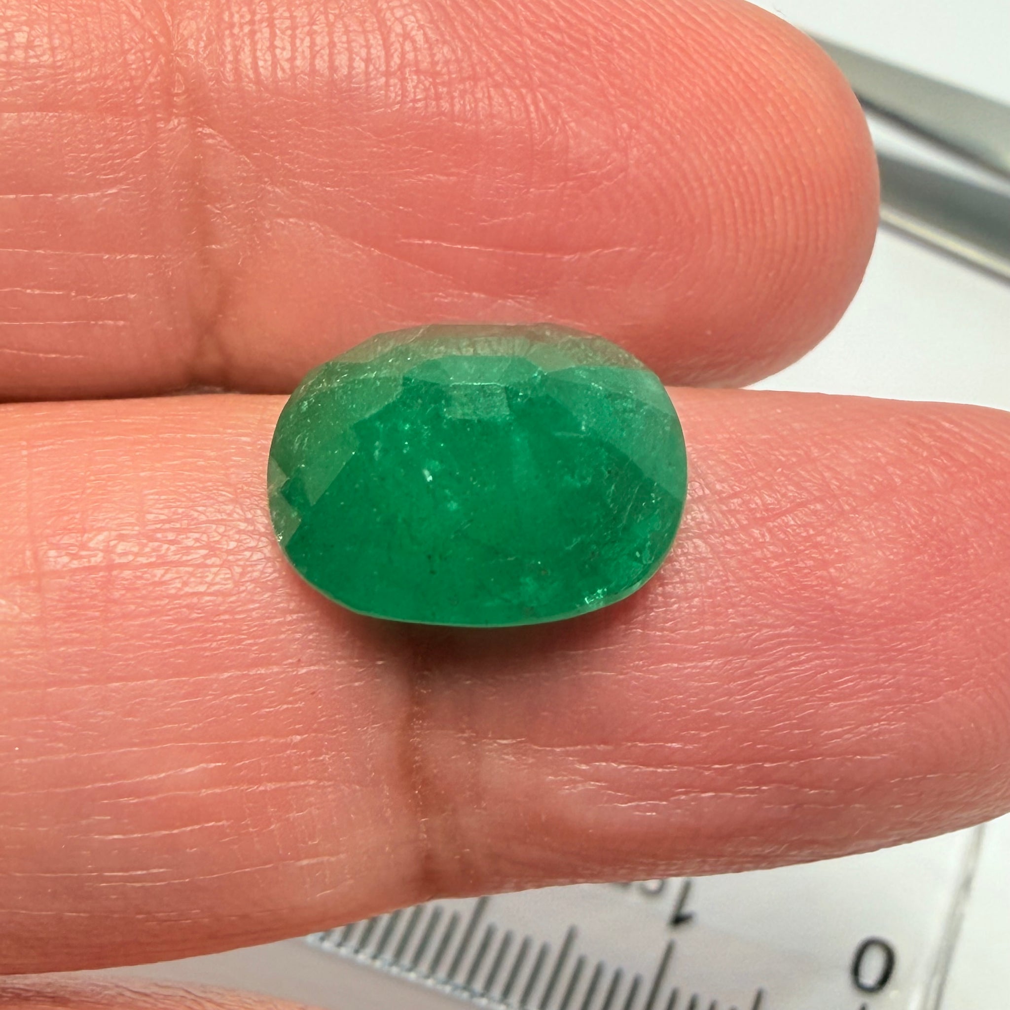 Emerald, 5.42ct, Sumbawanga, Tanzania, Untreated Unheated, no oil
