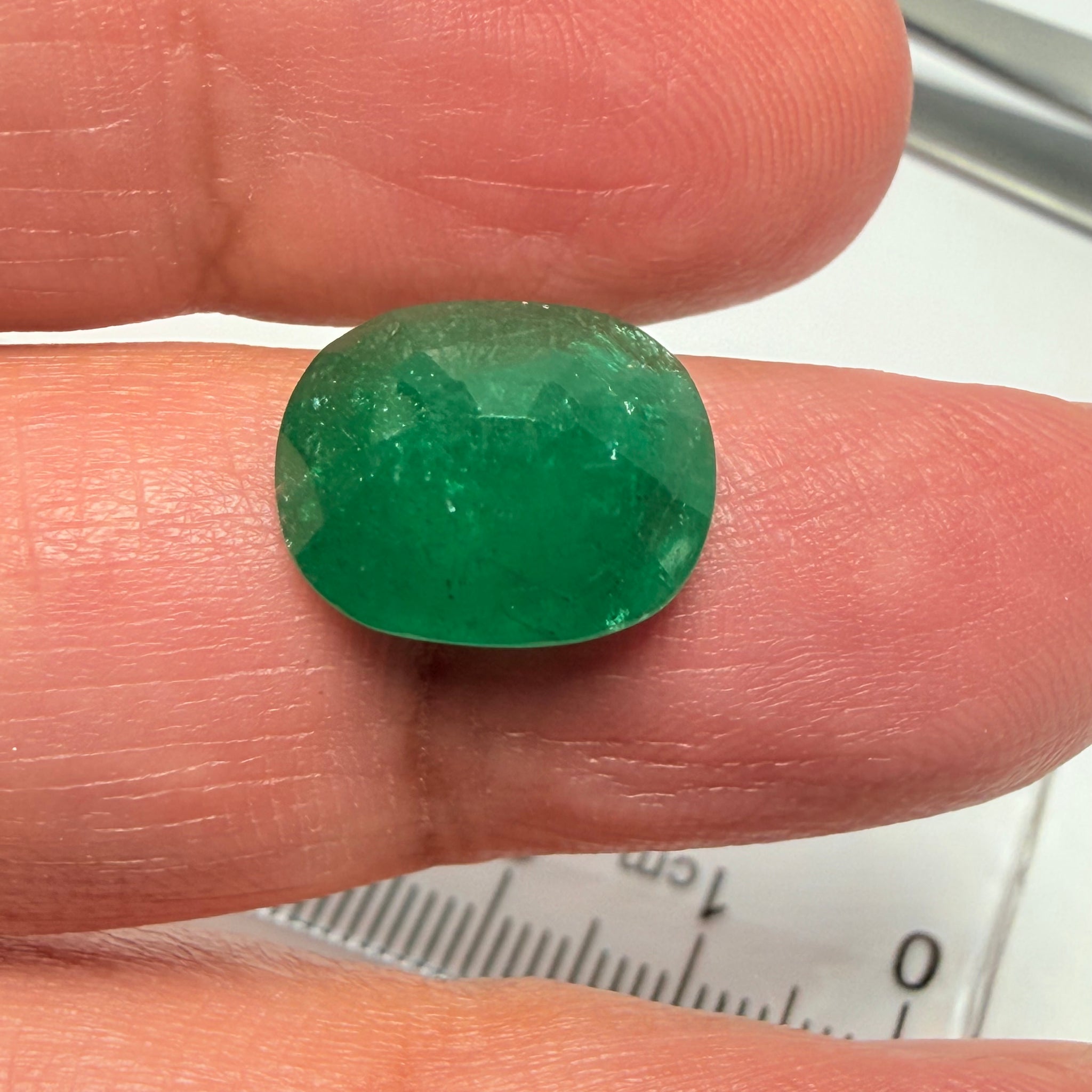 Emerald, 5.42ct, Sumbawanga, Tanzania, Untreated Unheated, no oil