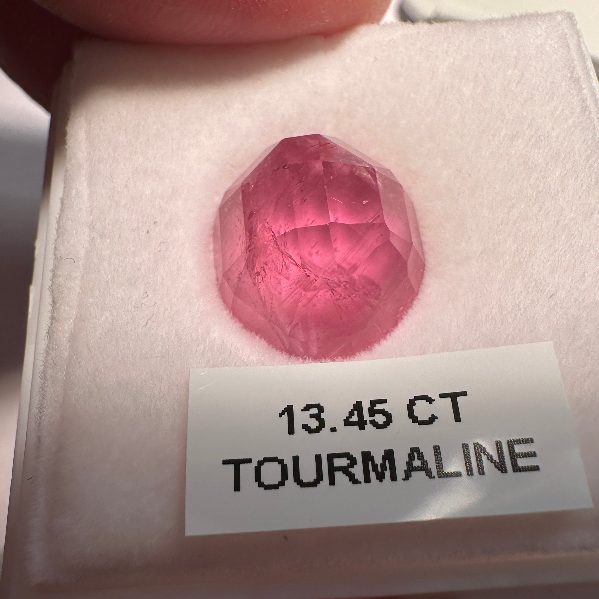 Congo Tourmaline, 13.45ct, Untreated Unheated, see it in different lights
