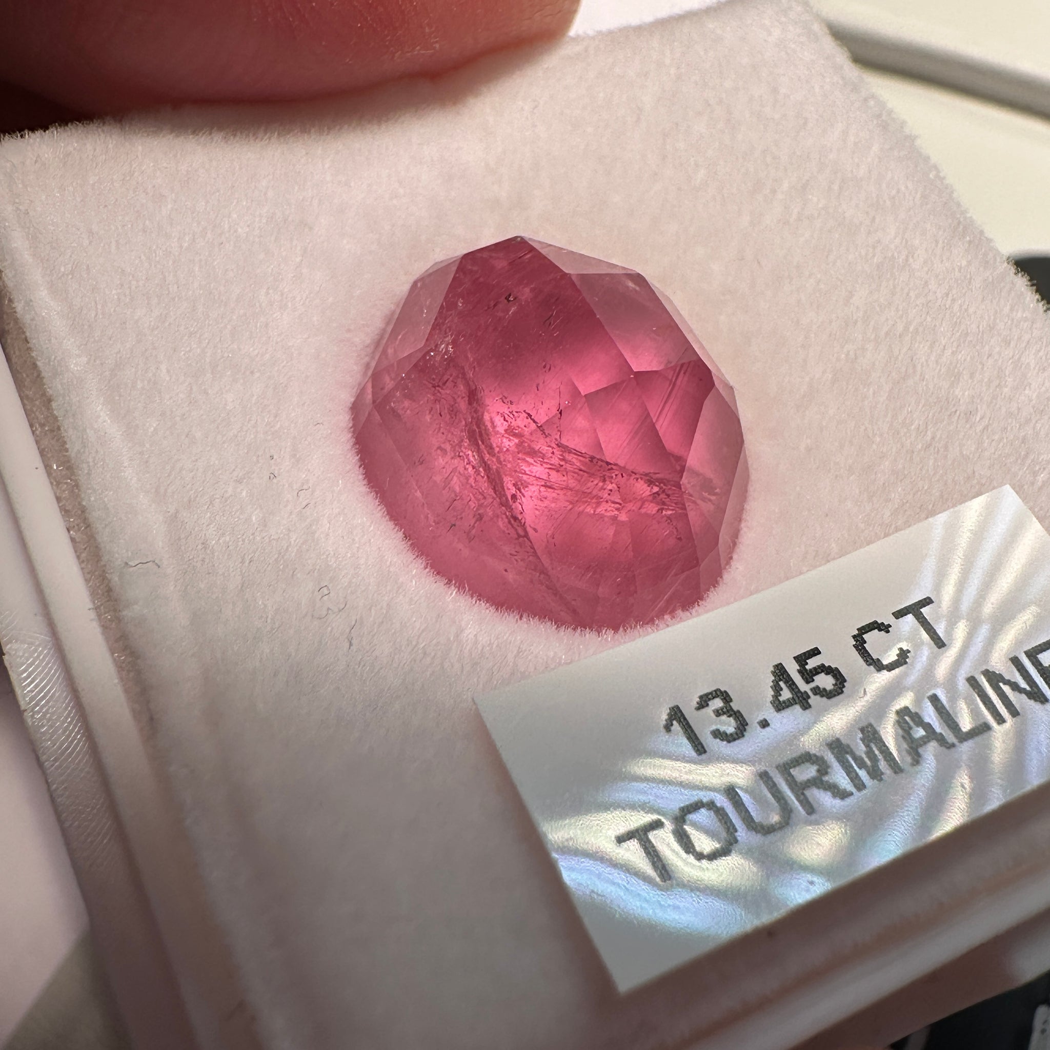 Congo Tourmaline, 13.45ct, Untreated Unheated, see it in different lights