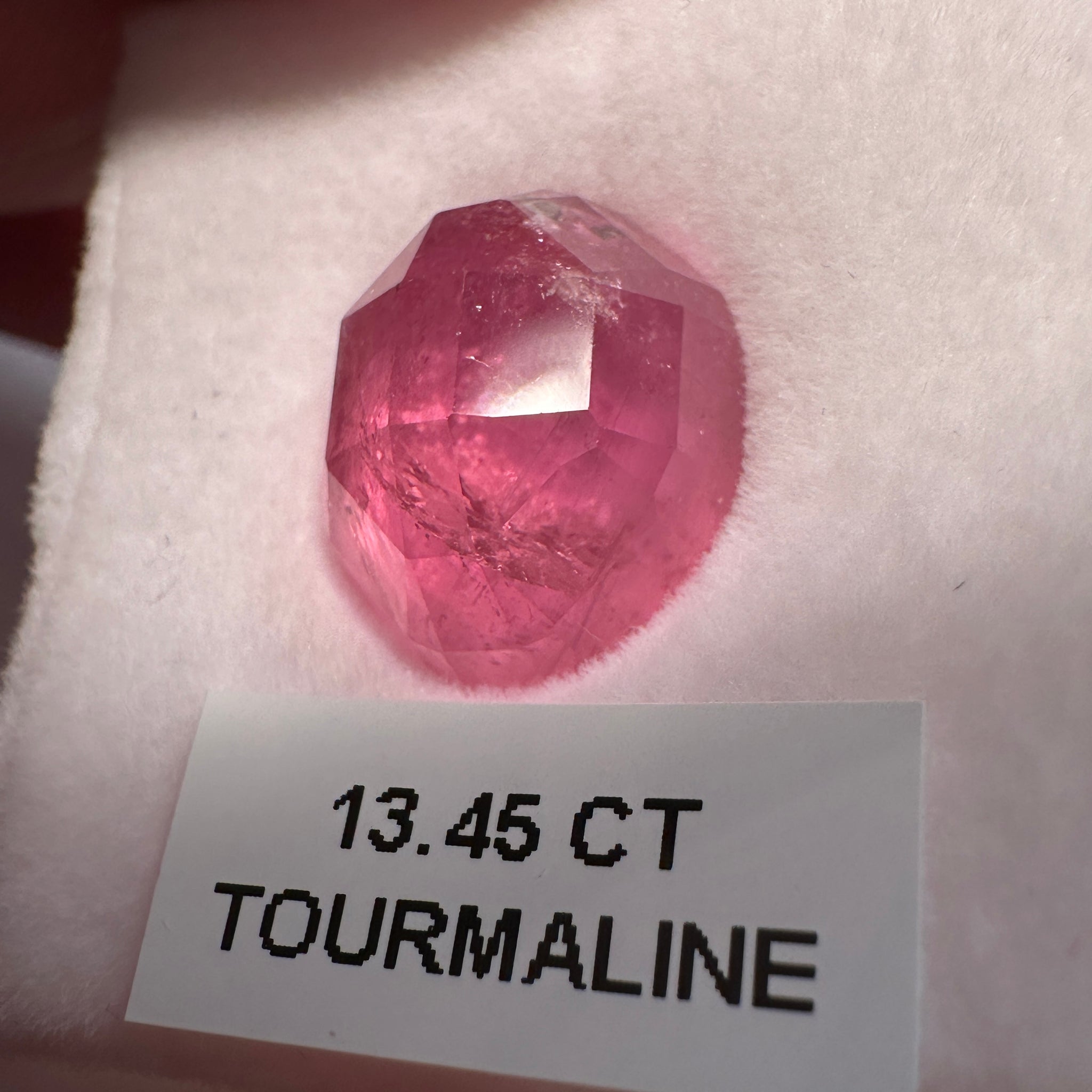Congo Tourmaline, 13.45ct, Untreated Unheated, see it in different lights