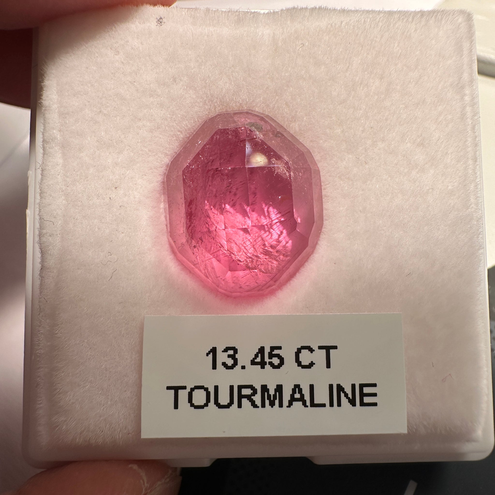 Congo Tourmaline, 13.45ct, Untreated Unheated, see it in different lights